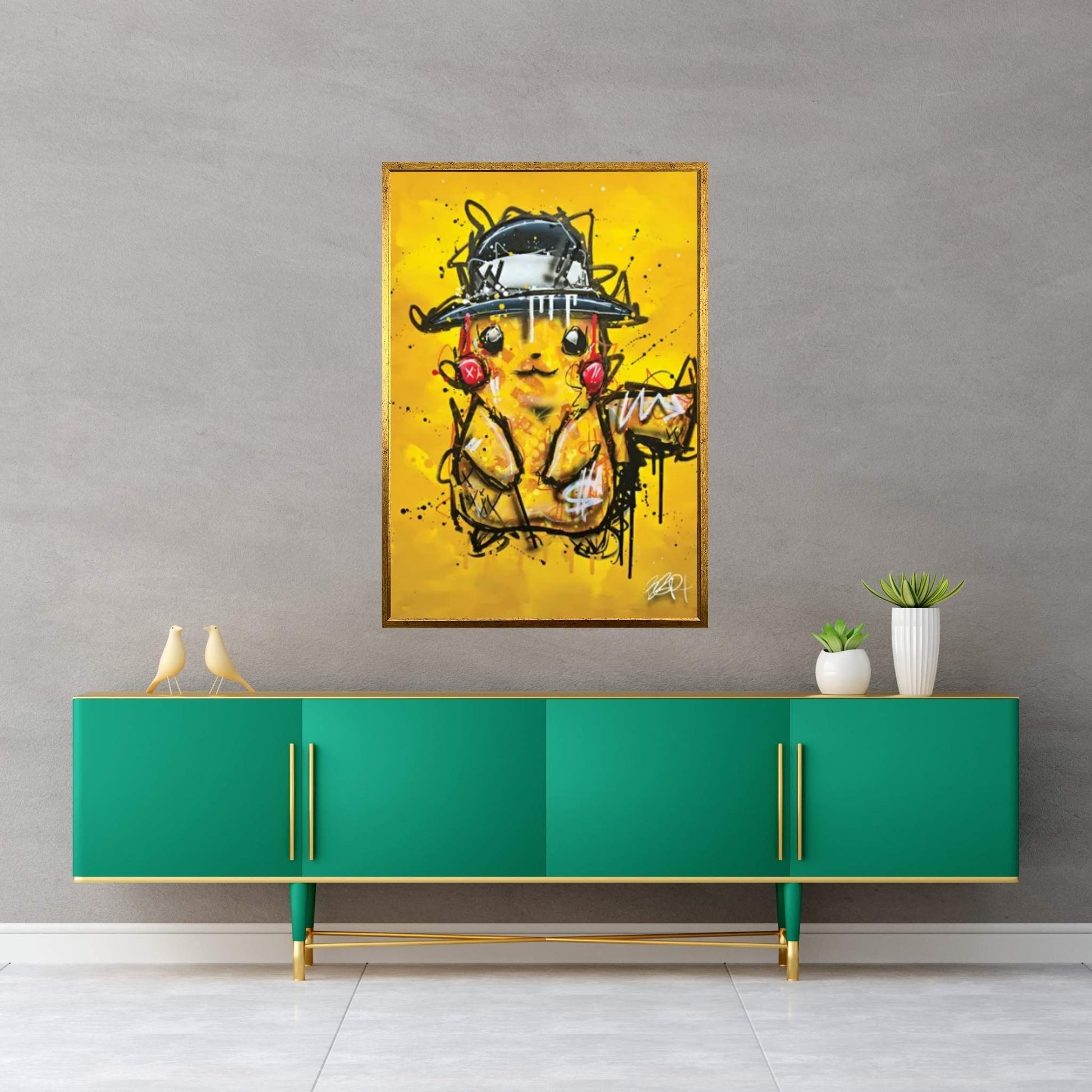 Pokémon - Pikachu Canvas Wall Art - Y Canvas