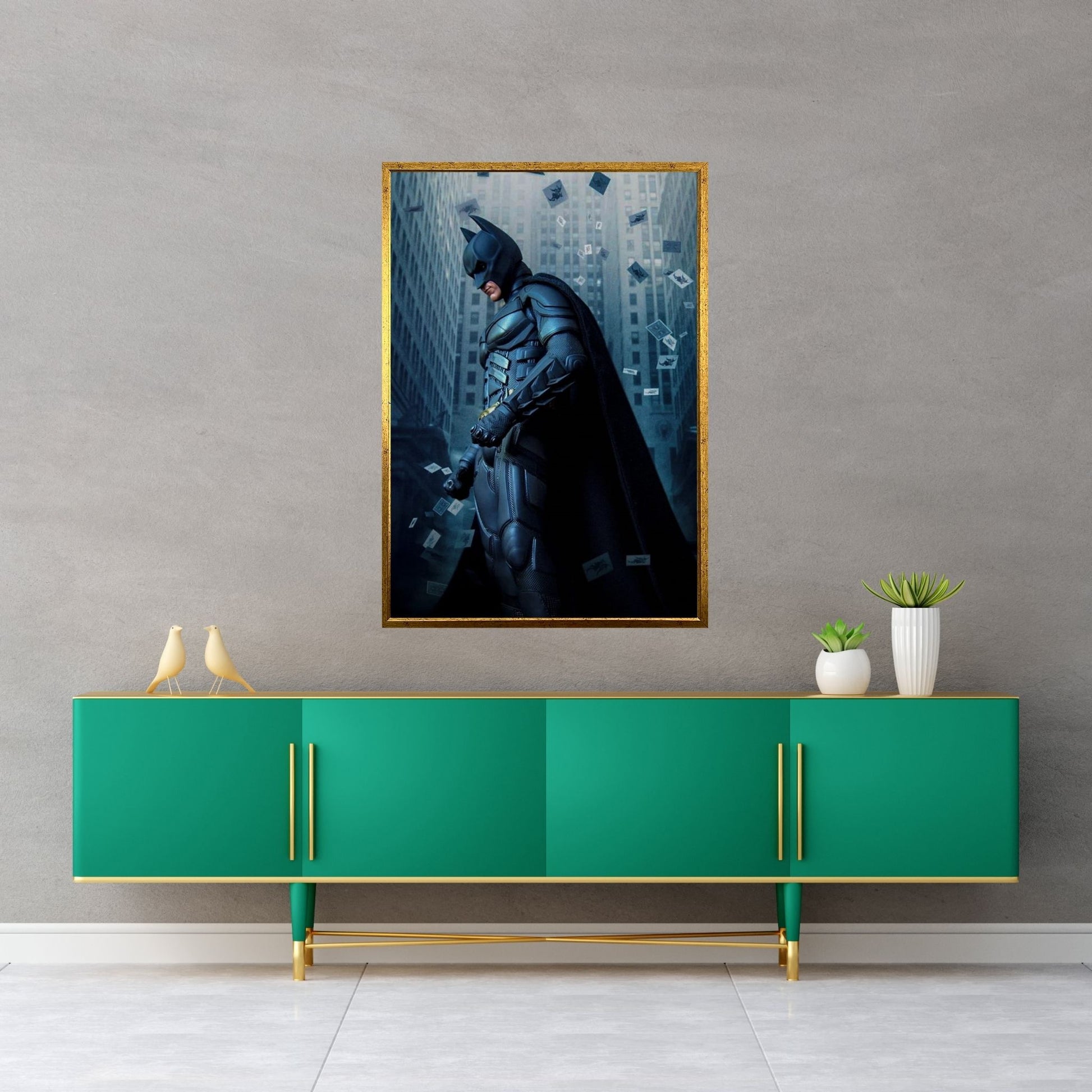 The Dark Knight Batman Canvas Wall Art - Y Canvas