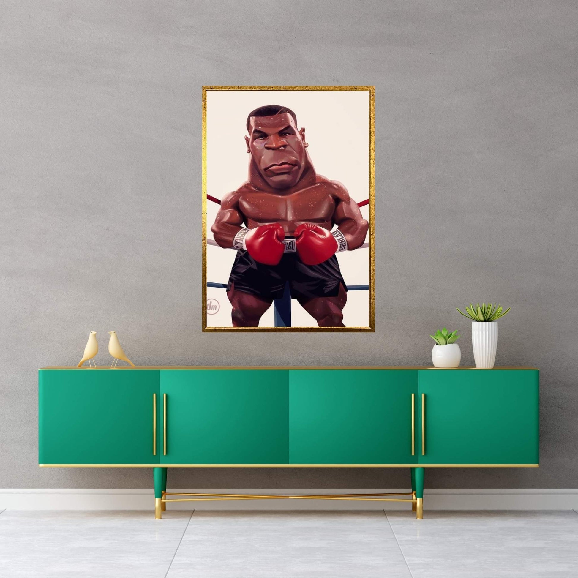 Tyson Canvas Wall Art - Y Canvas