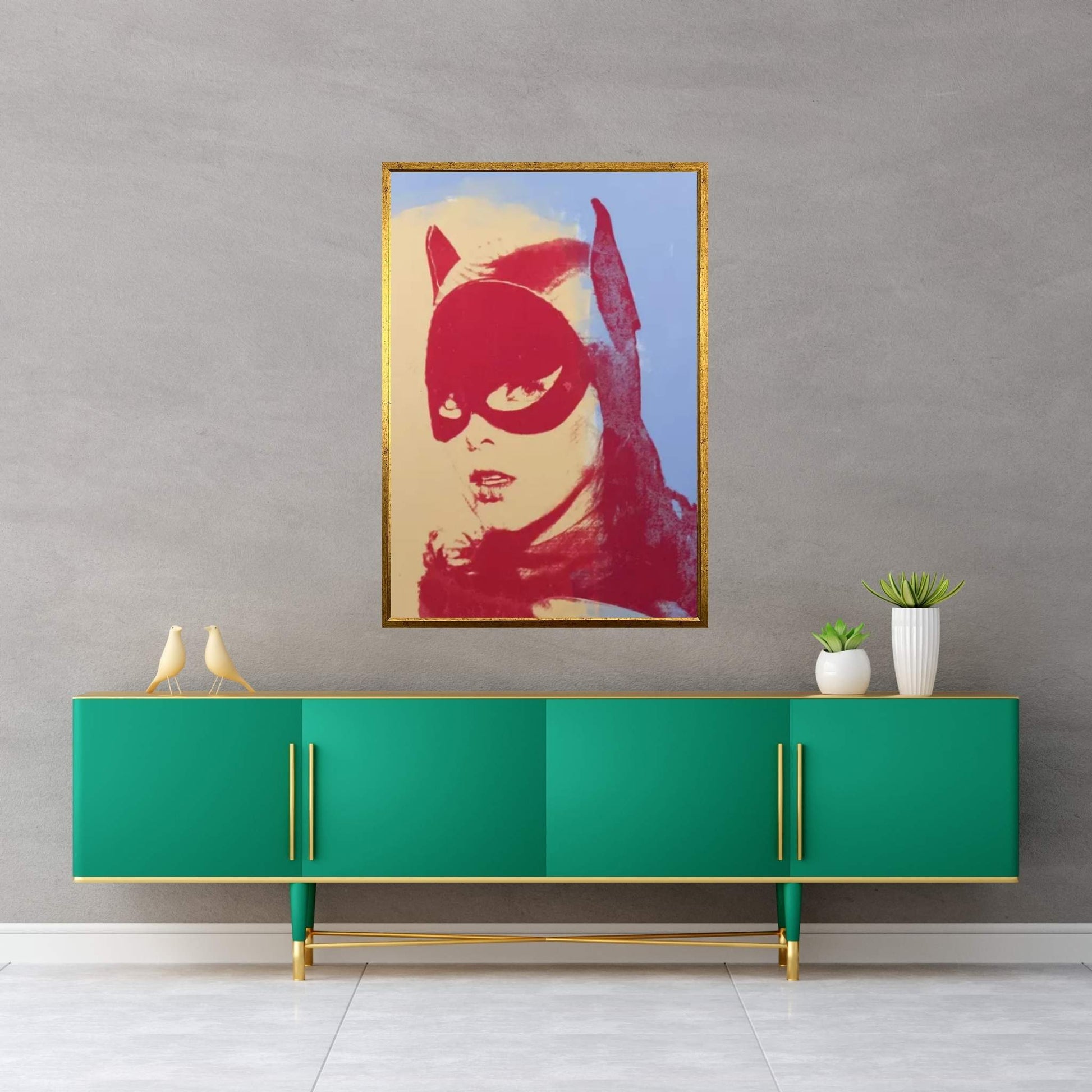 Batgirl, Yvonne Craig Canvas Wall Art - Y Canvas