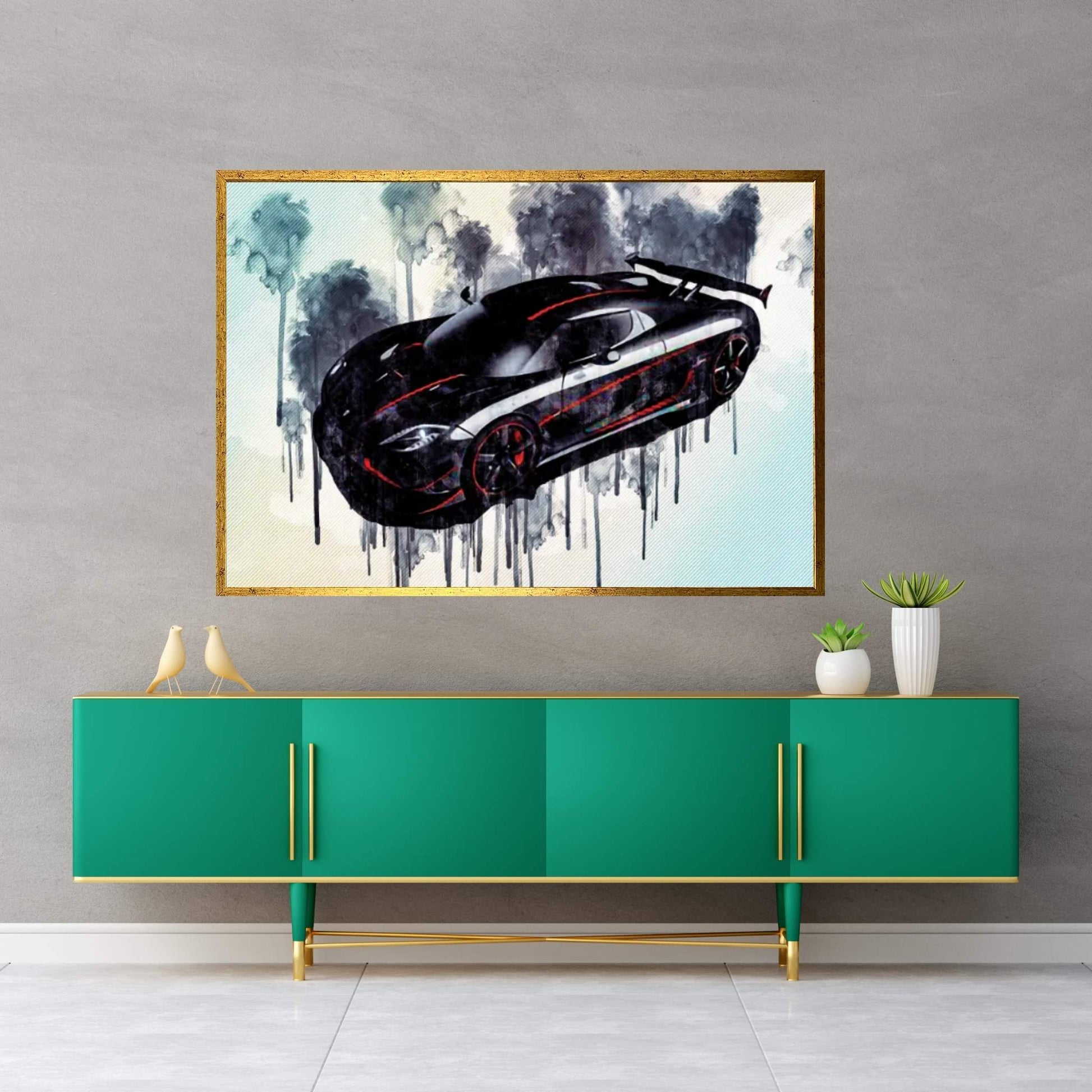 Koenigsegg Agera Rs Hypercar Supercar Tuning Agera New Sports Cars Canvas Wall Art - Y Canvas