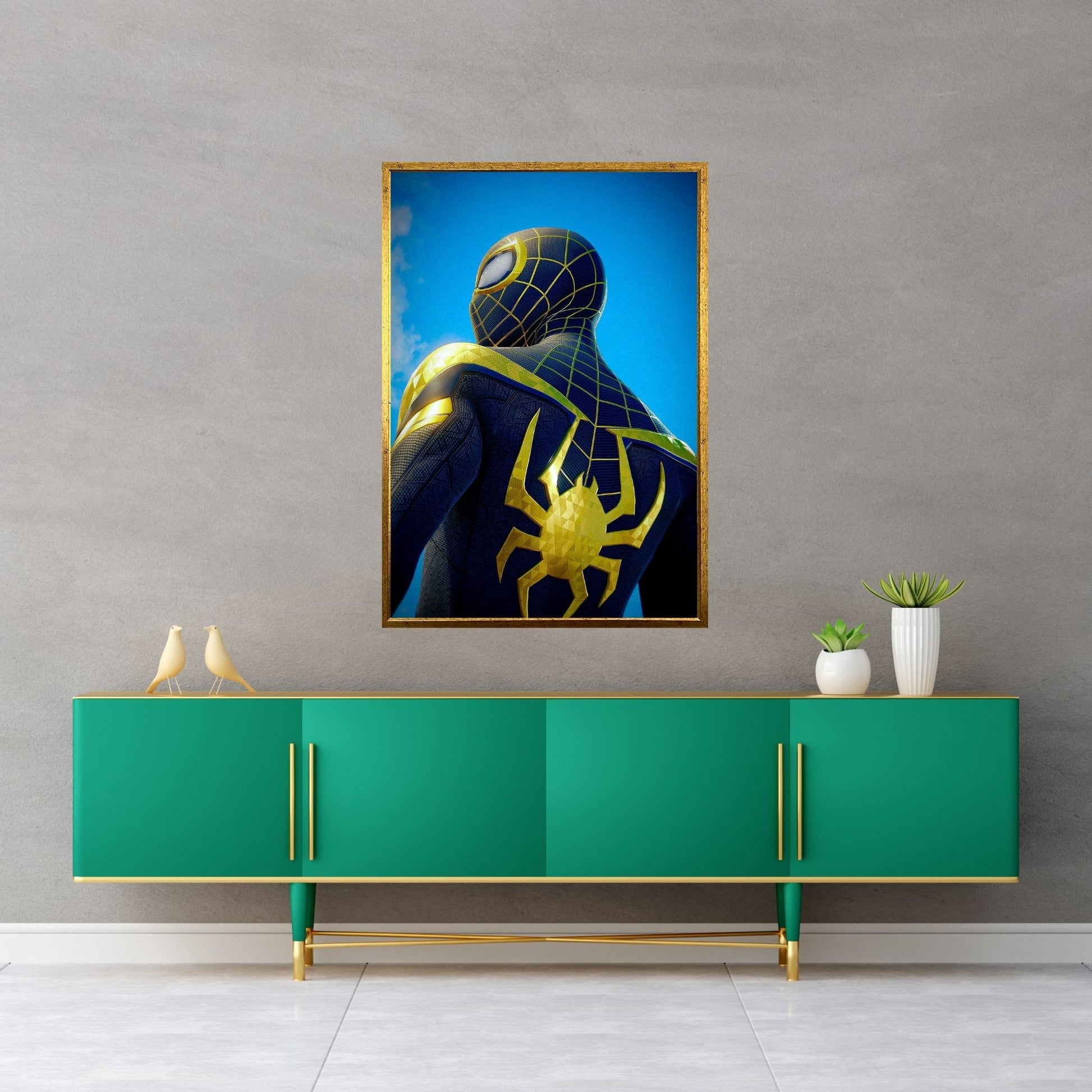 Spiderman Canvas Wall Art - Y Canvas