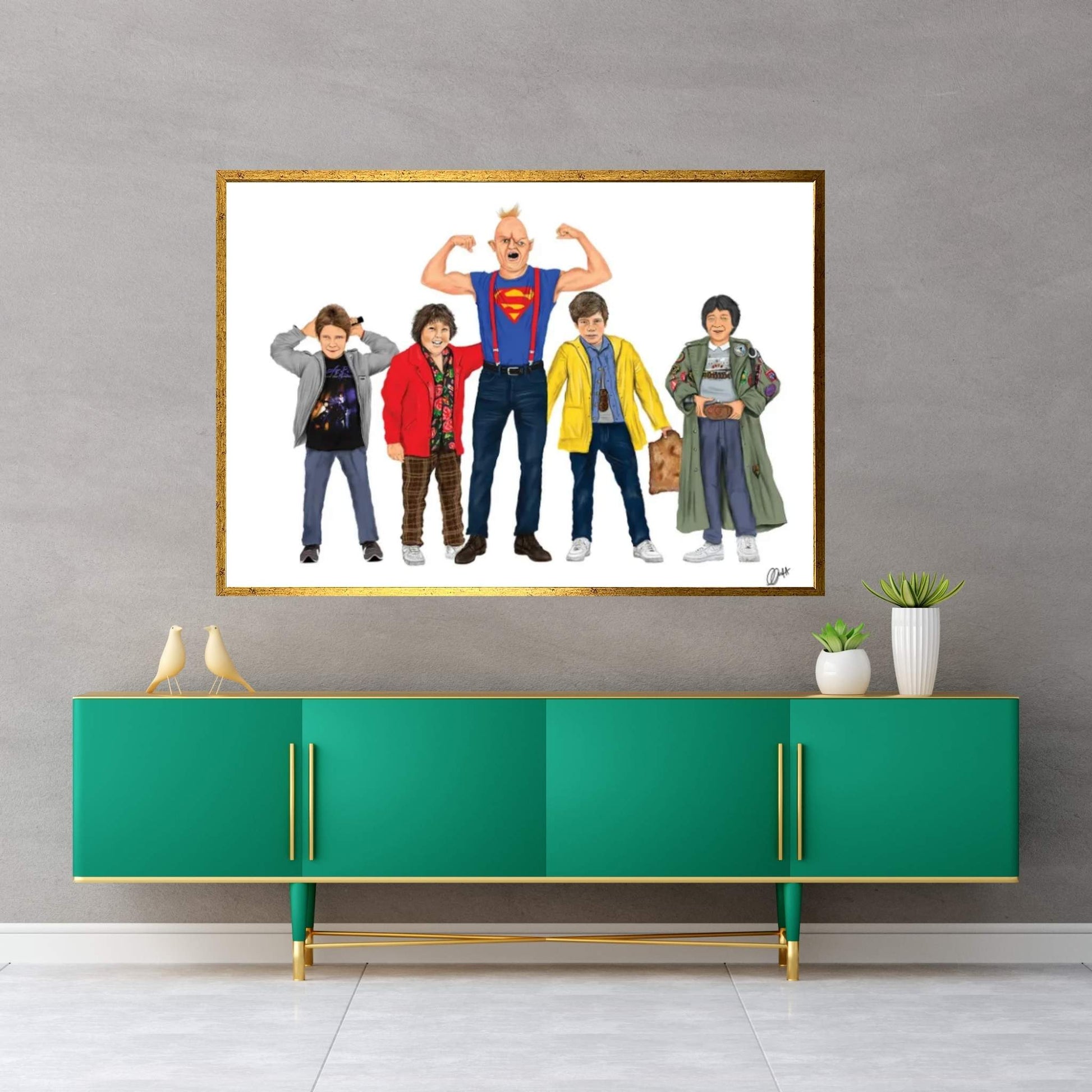 Goonies Never Say Die Canvas Wall Art - Y Canvas