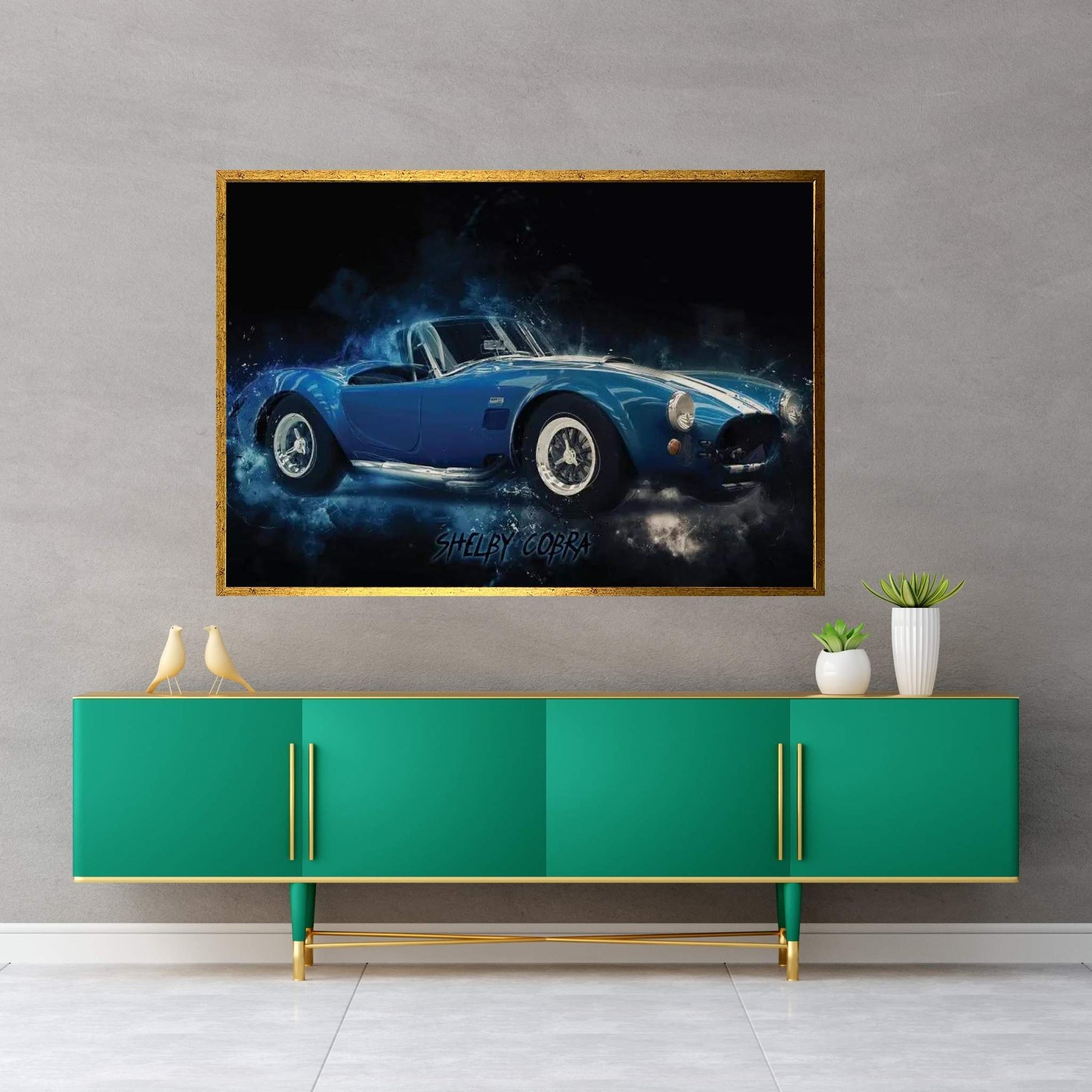 Shelby Cobra Canvas Wall Art - Y Canvas