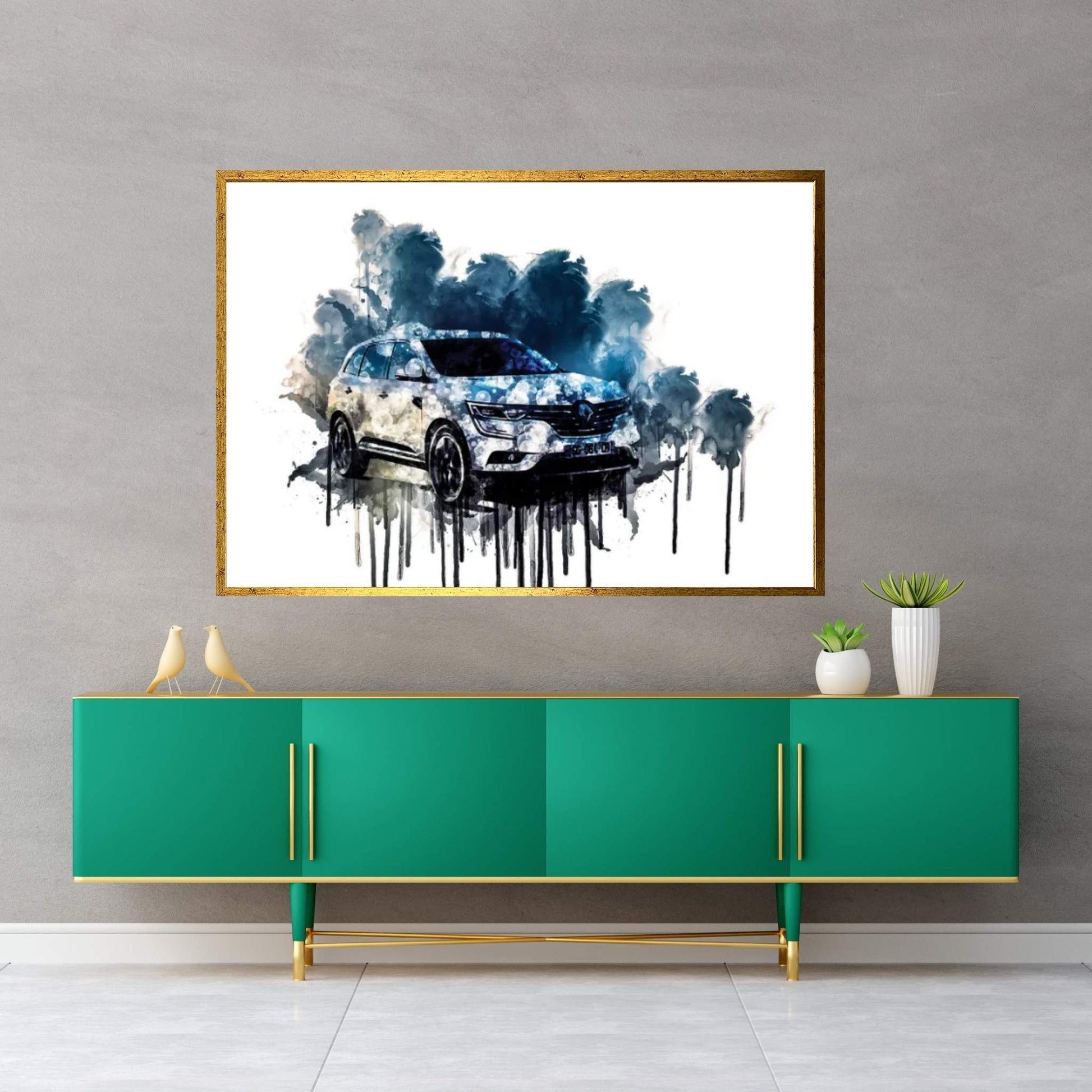 Renault Koleos 2016 Canvas Wall Art - Y Canvas