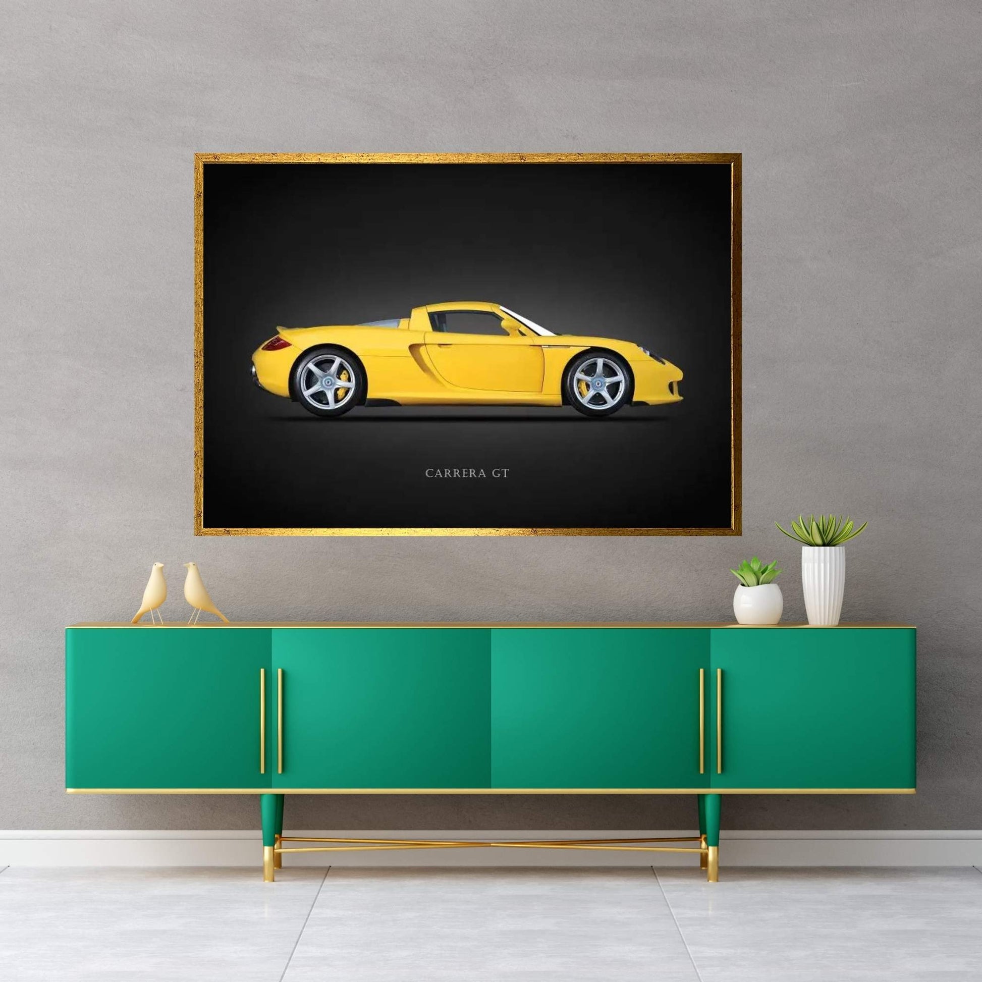 Porsche Carrera GT 2005 Canvas Wall Art - Y Canvas