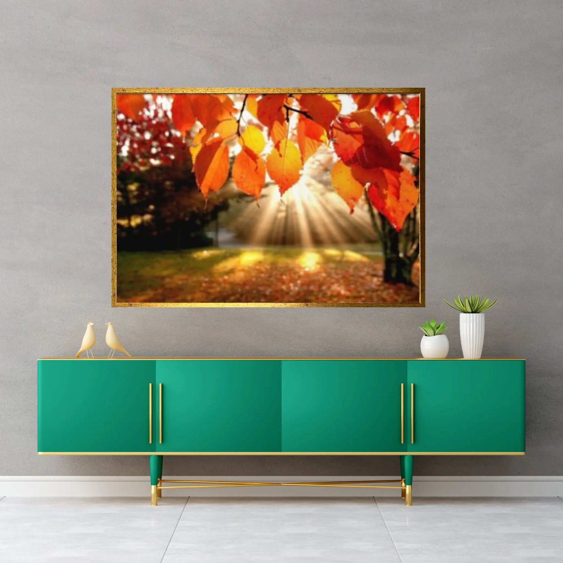 Autumn Leaves Canvas Wall Art Printing Wall Art print Canvas Wall Art Poster - Y Canvas