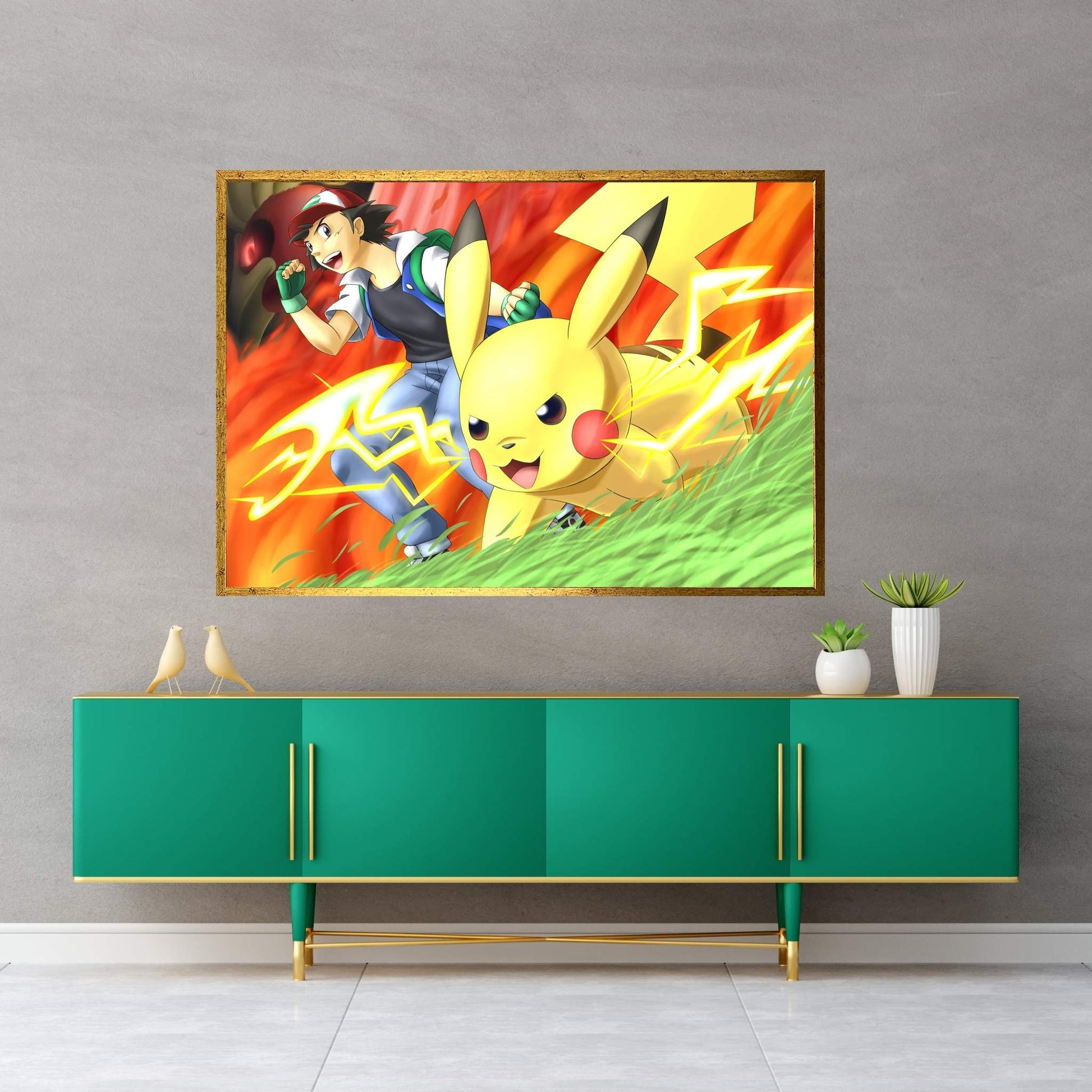 Pokémon - Pikachu Canvas Wall Art - Y Canvas