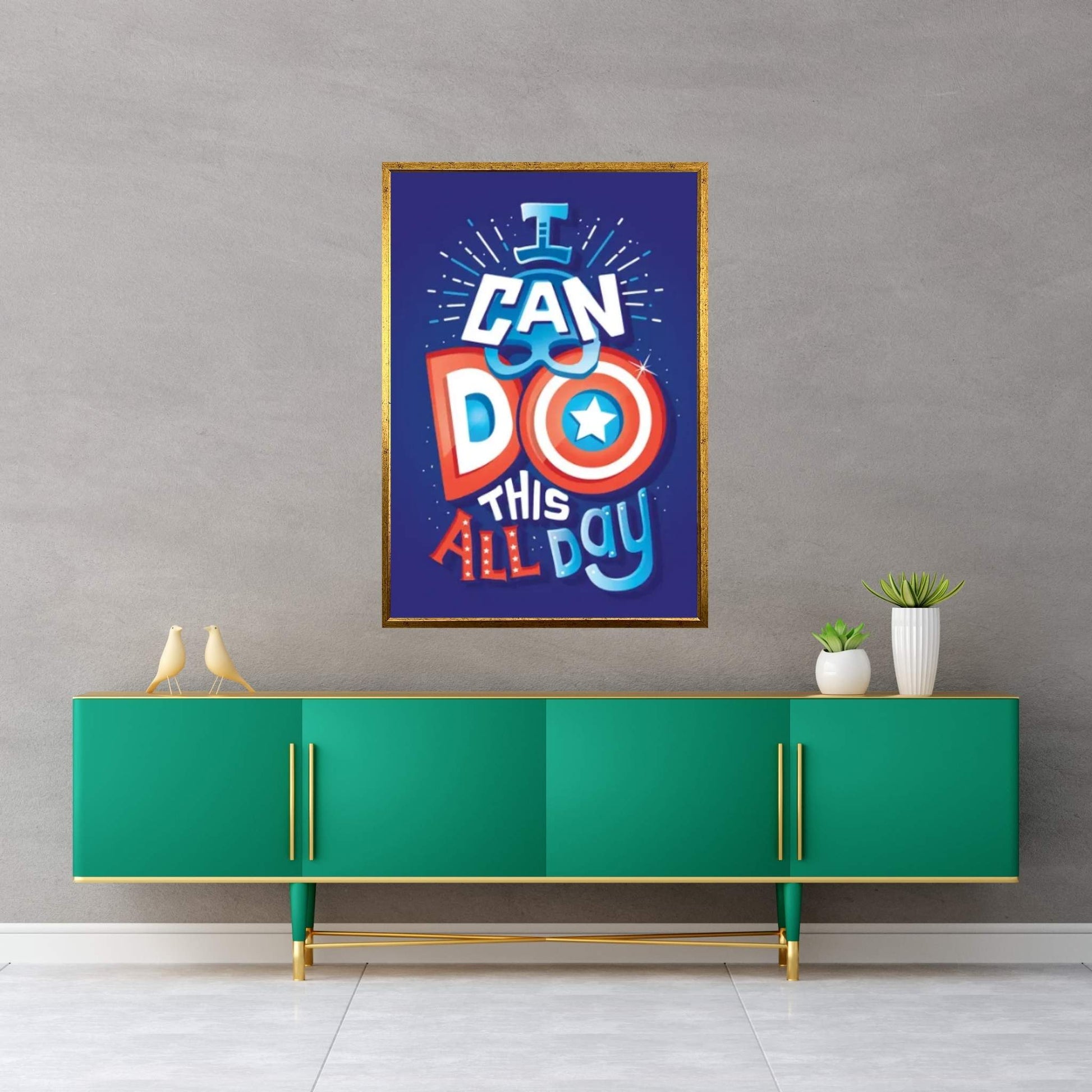 I Can Do This All Day Canvas Wall Art - Y Canvas