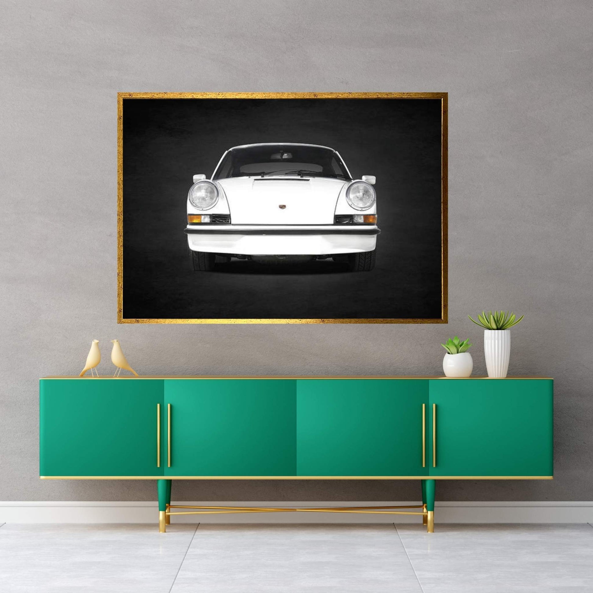 Porsche Carrera RS 1973 Canvas Wall Art - Y Canvas