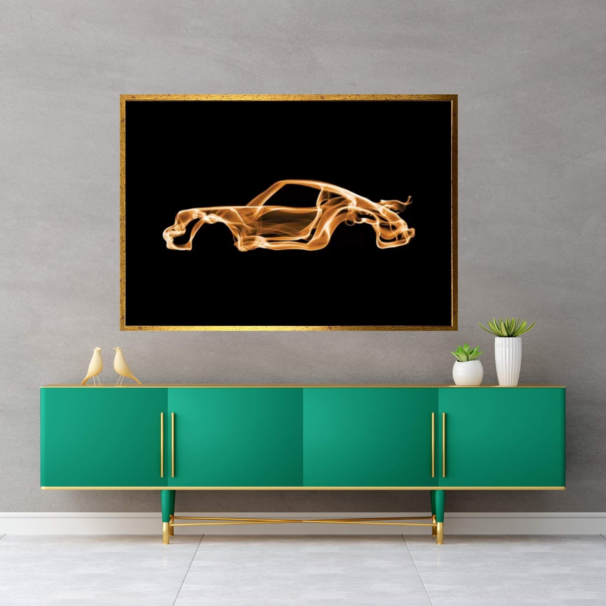 Porsche 911 Turbo Canvas Wall Art - Y Canvas