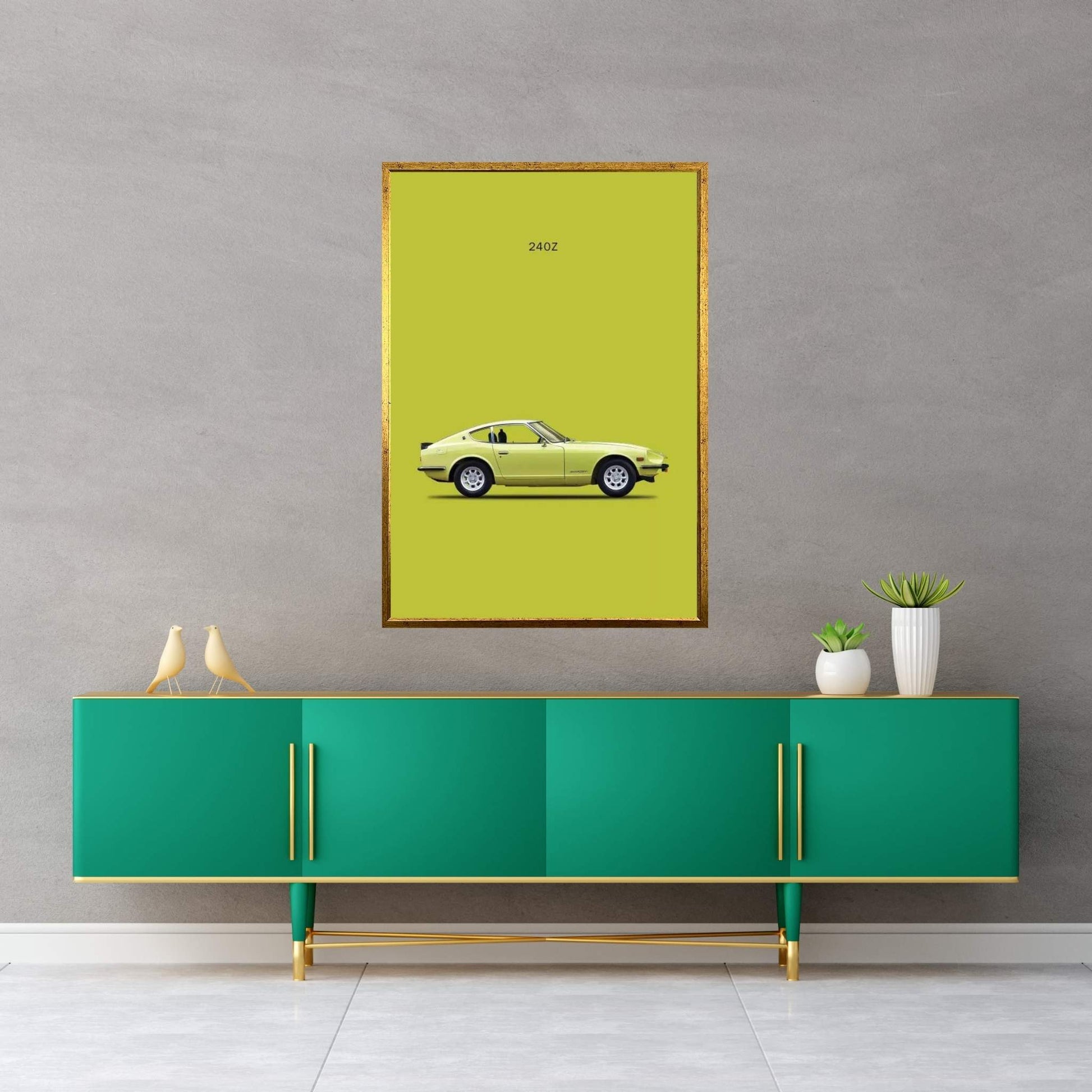 1969 Datsun 240Z Canvas Wall Art - Y Canvas