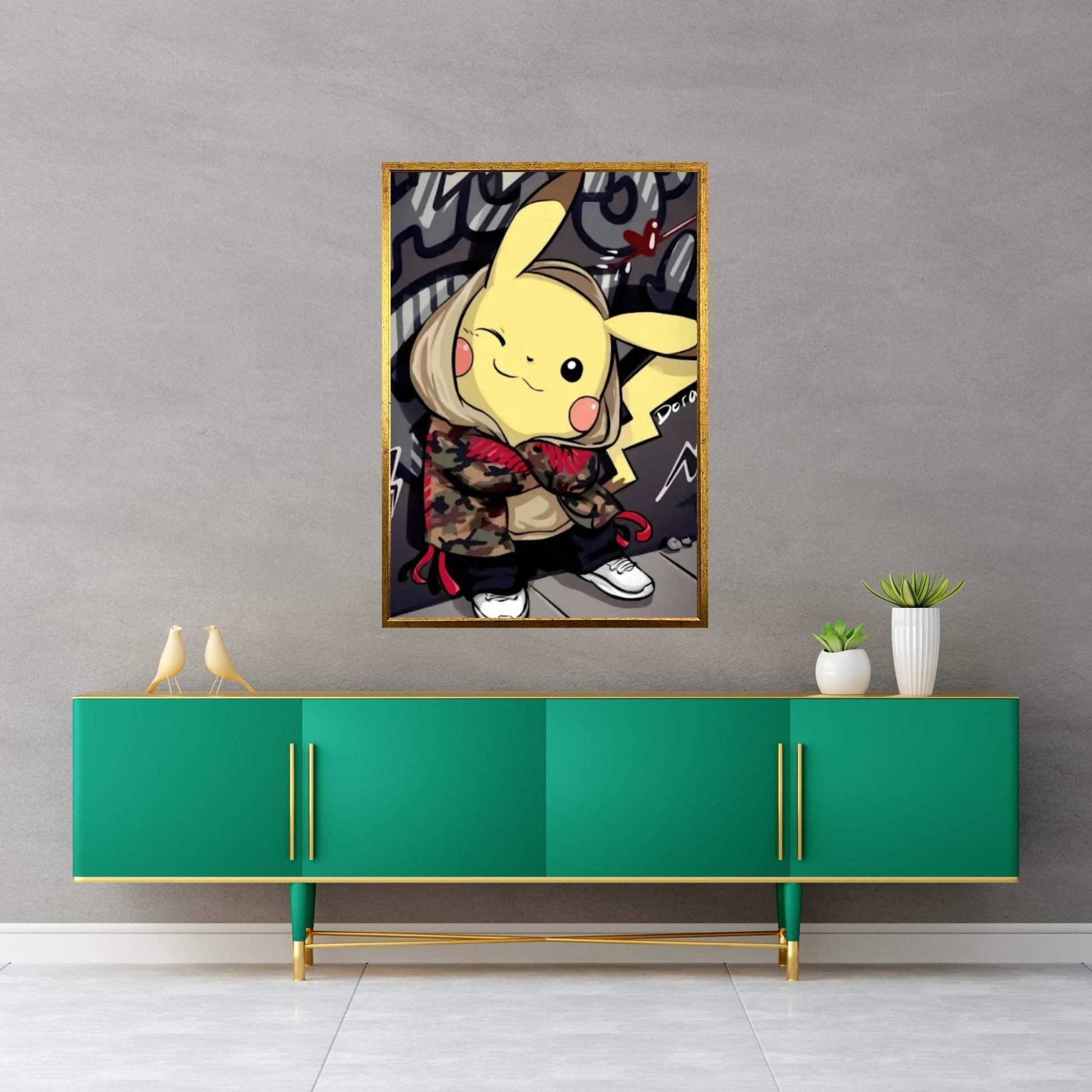 Pokémon - Pikachu Canvas Wall Art - Y Canvas