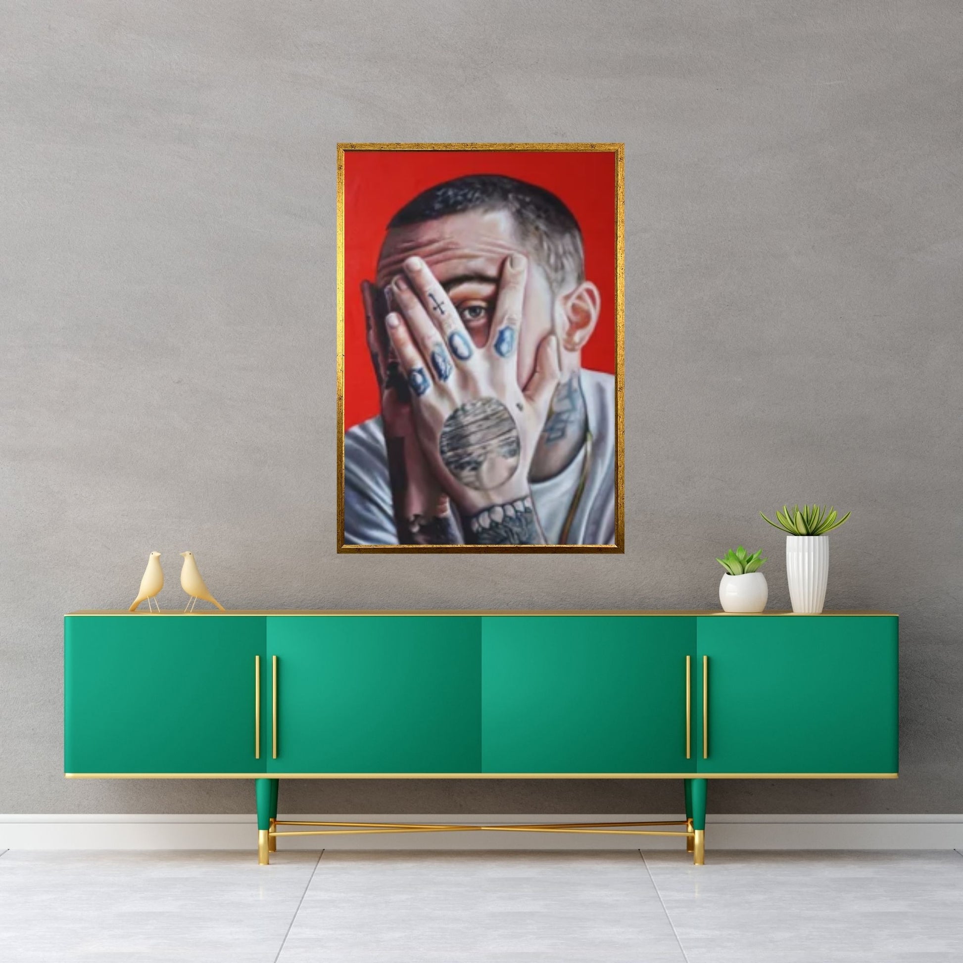 Mac Miller Malcolm James McCormick Rapper Canvas Wall Art Poster Print Wall Decor, Mac Miller Canvas - Y Canvas