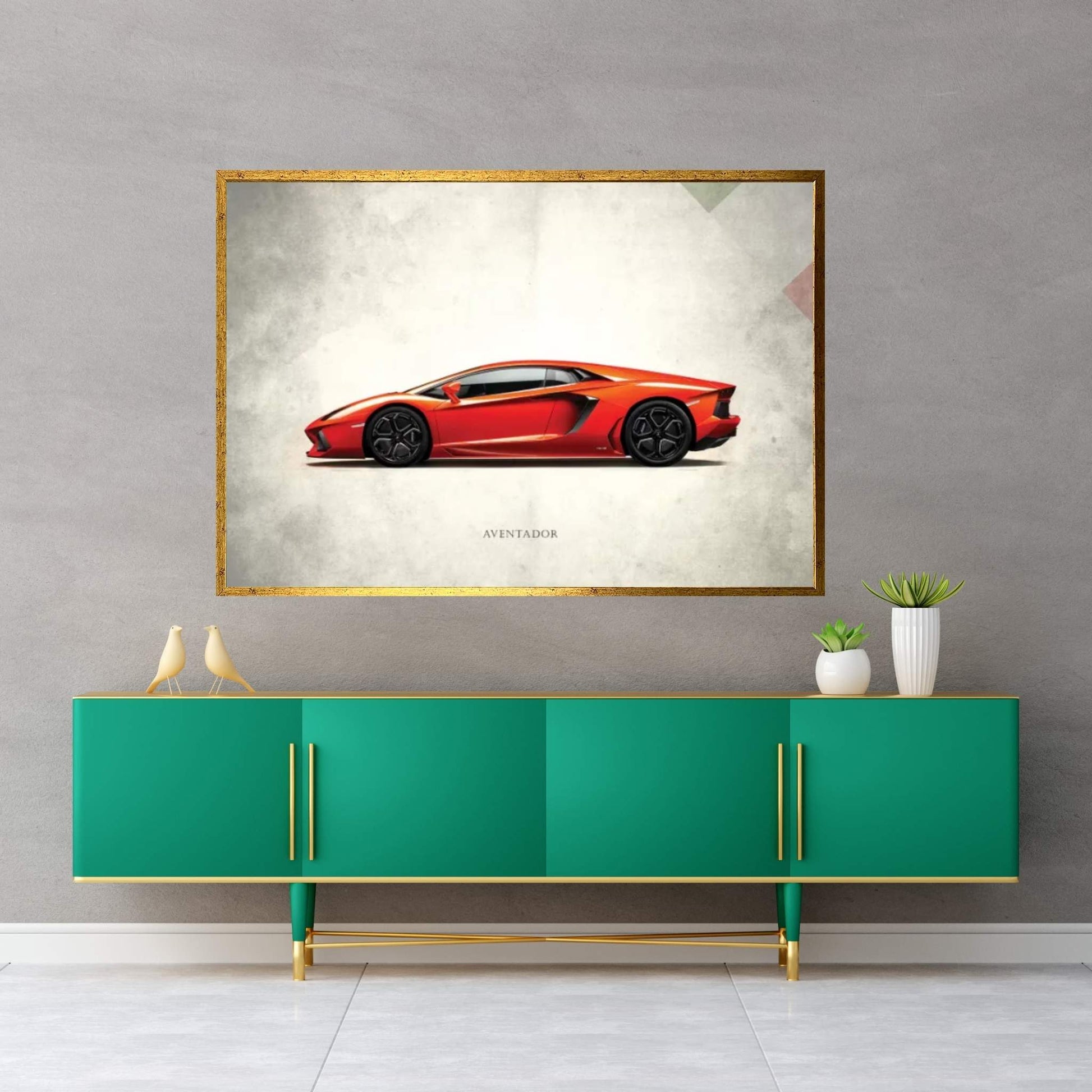 Lamborghini Aventador Canvas Wall Art - Y Canvas