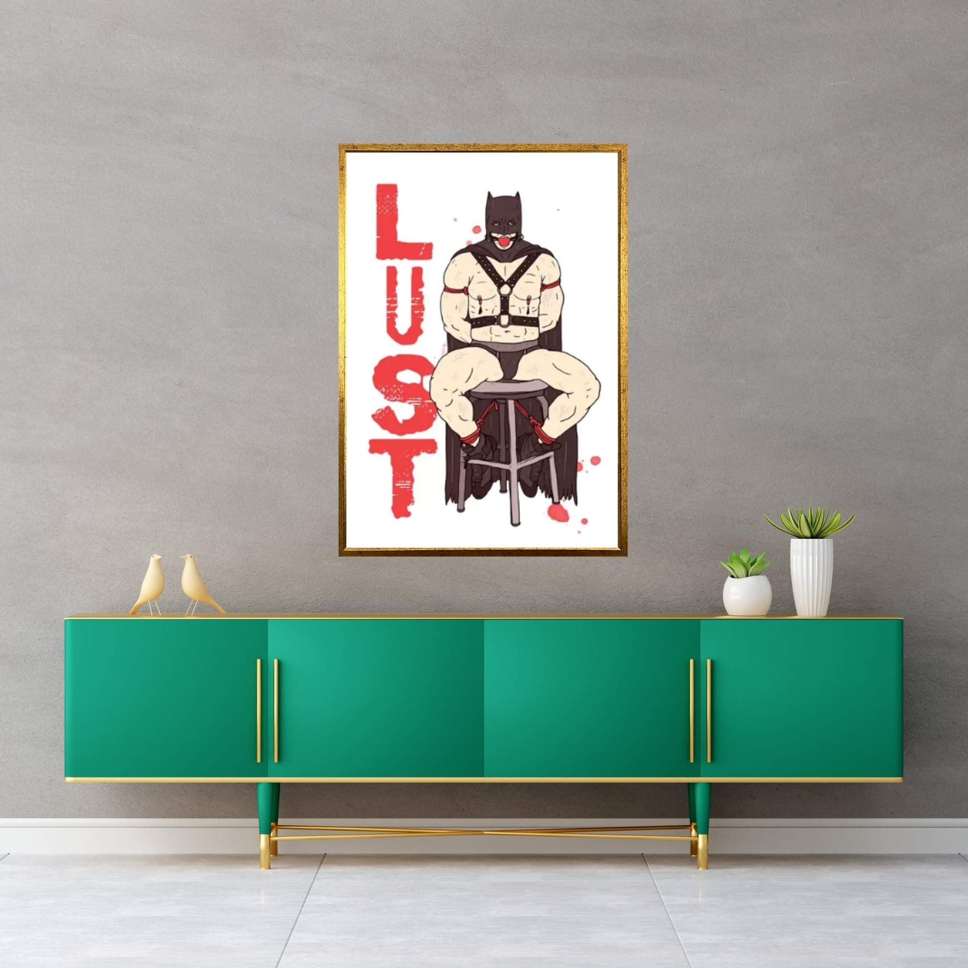 Lust Canvas Wall Art - Y Canvas