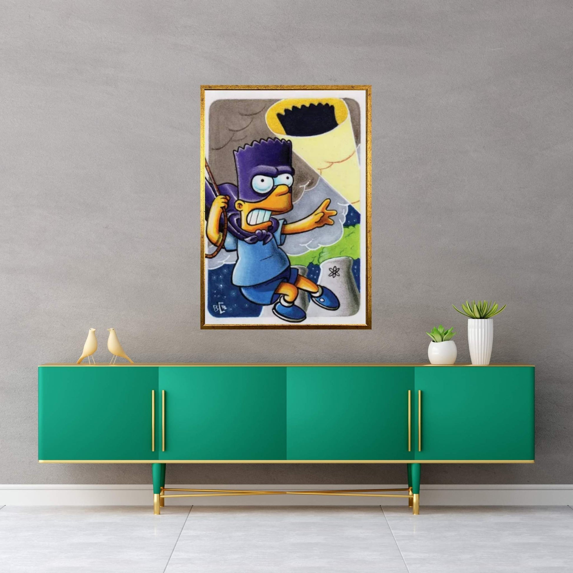 Bartman Canvas Wall Art - Y Canvas