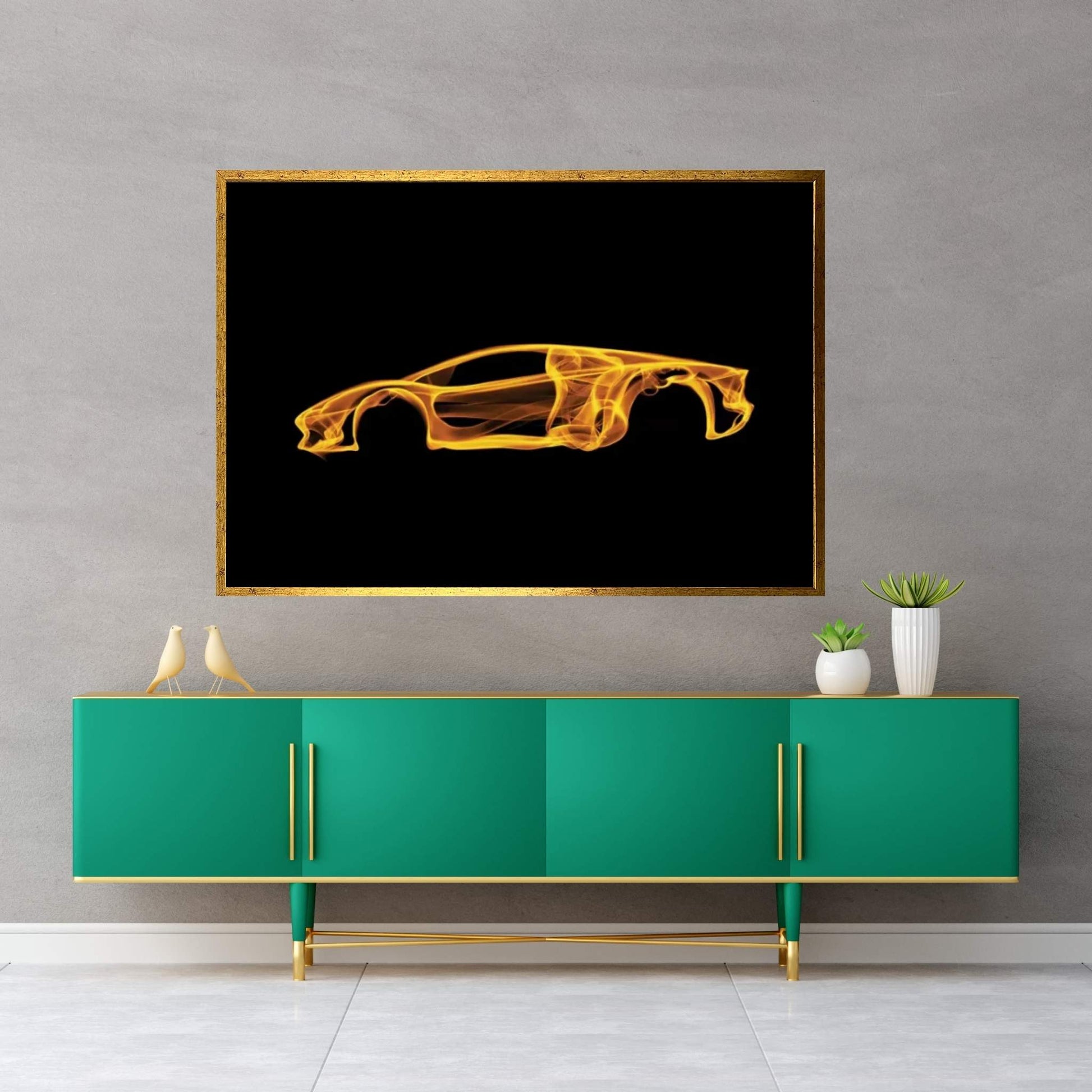 Lamborghini Aventador Canvas Wall Art - Y Canvas