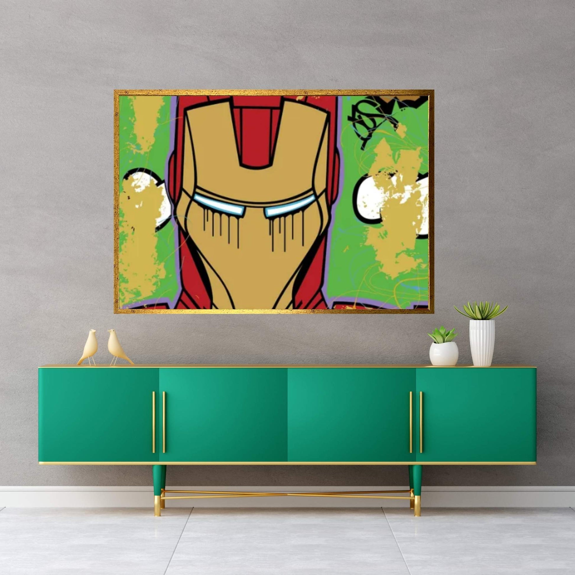 Iron Man Canvas Wall Art - Y Canvas