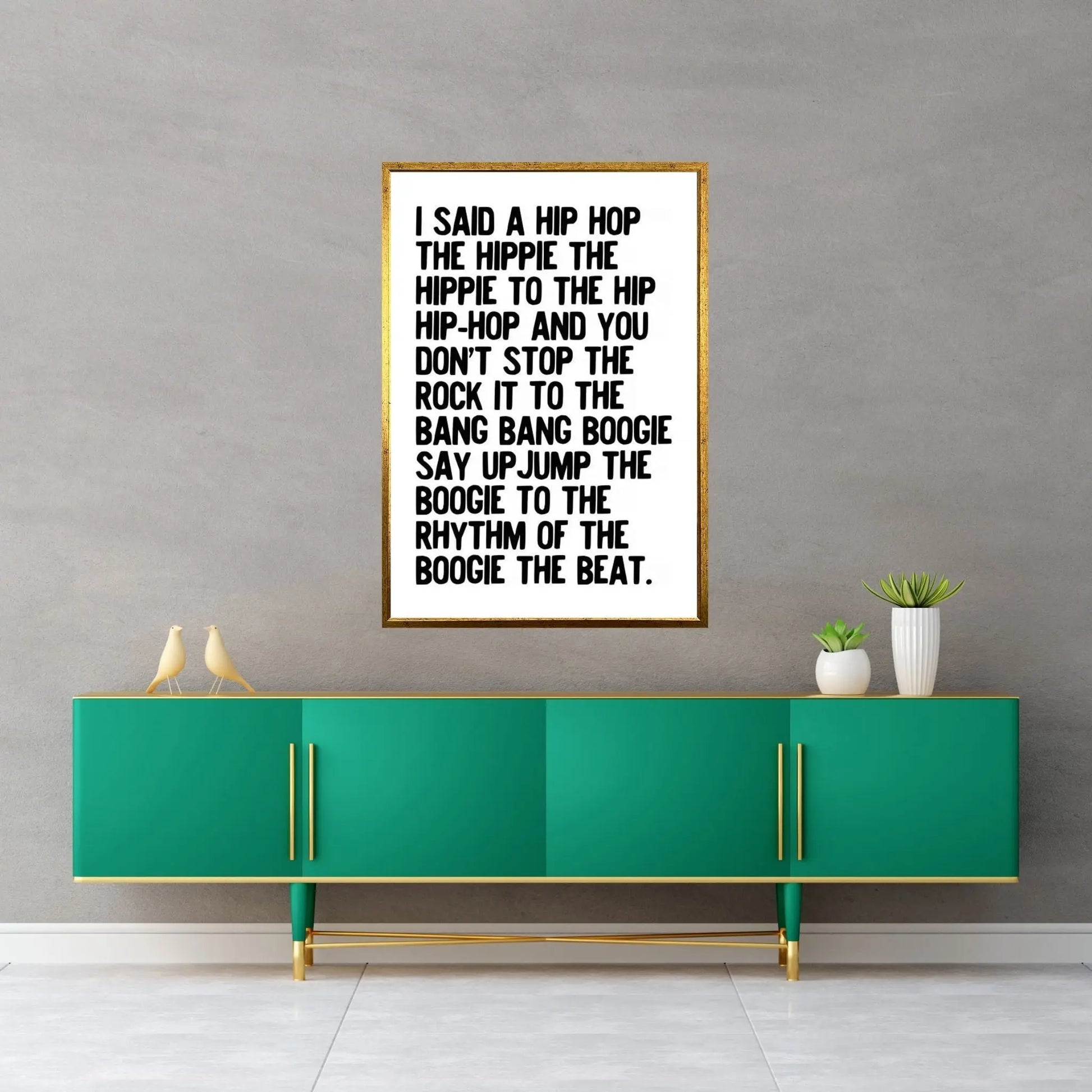 Rappers Delight Canvas Wall Art - Y Canvas