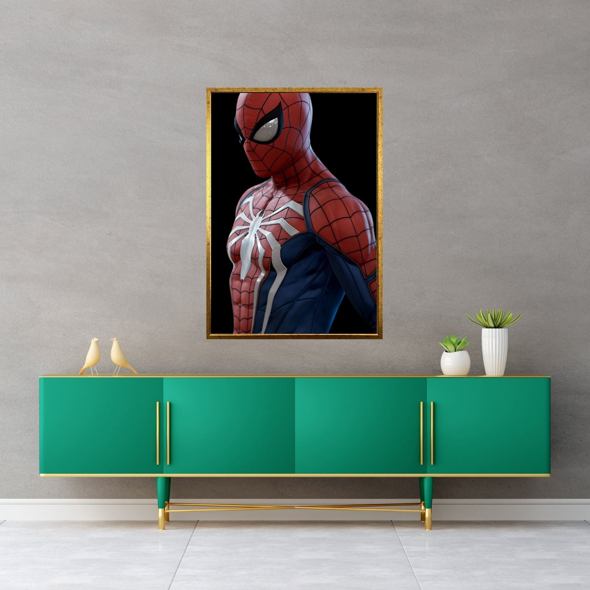 Spiderman Canvas Wall Art - Y Canvas