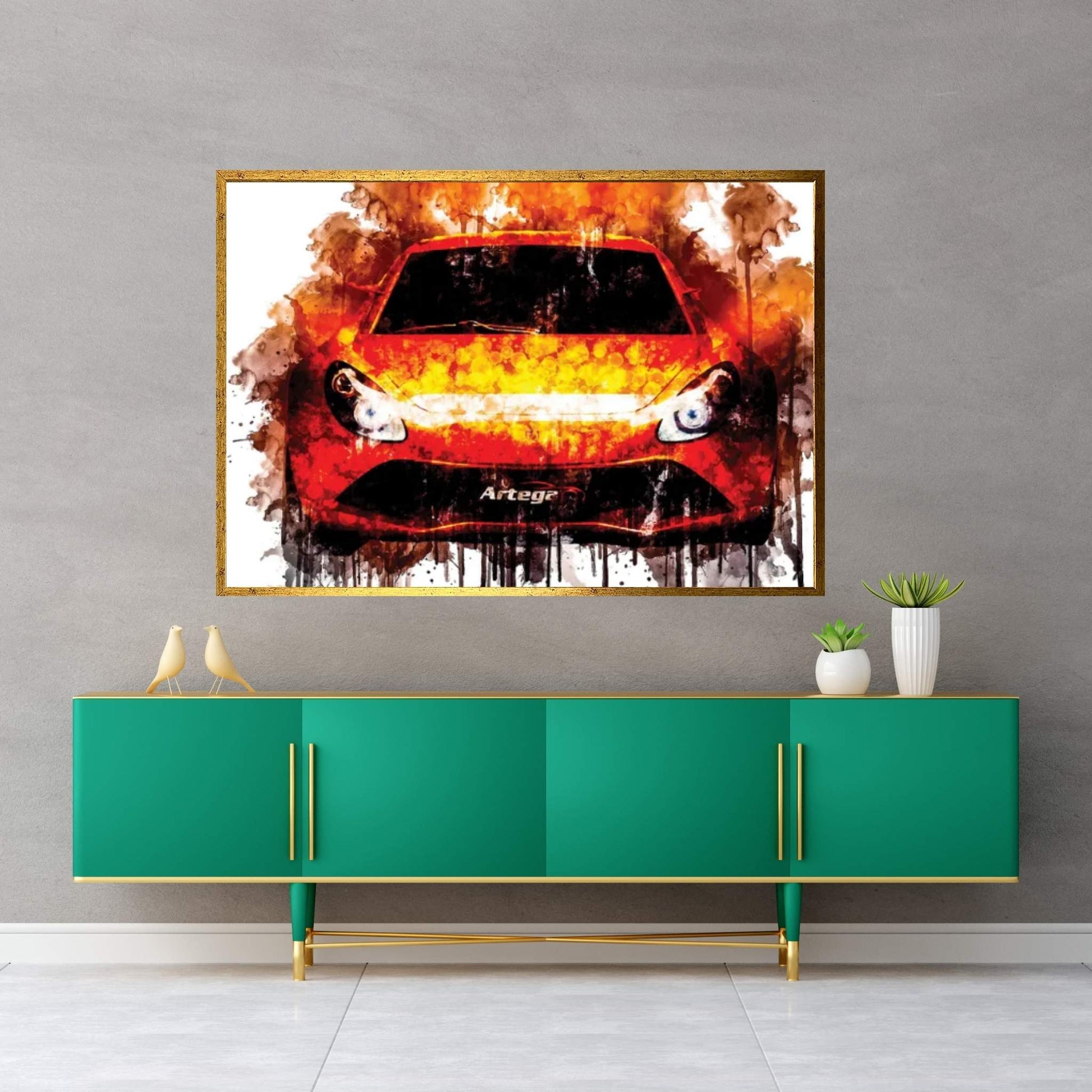 2017 Artega Scalo Superelletra Canvas Wall Art - Y Canvas