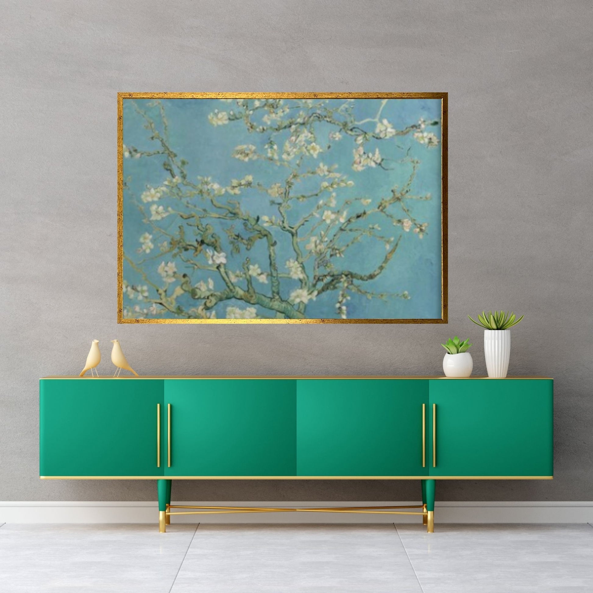 Vincent Van Gogh, Almond Blossoms, Van Gogh Poster, Reproduction Art Canvas - Y Canvas