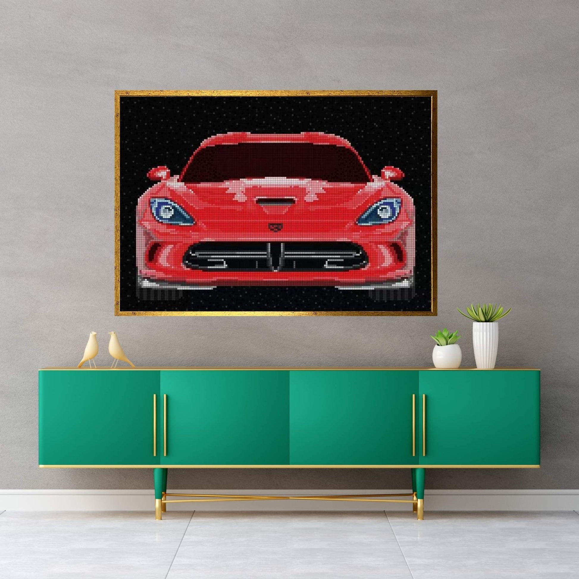 Viper Canvas Wall Art - Y Canvas