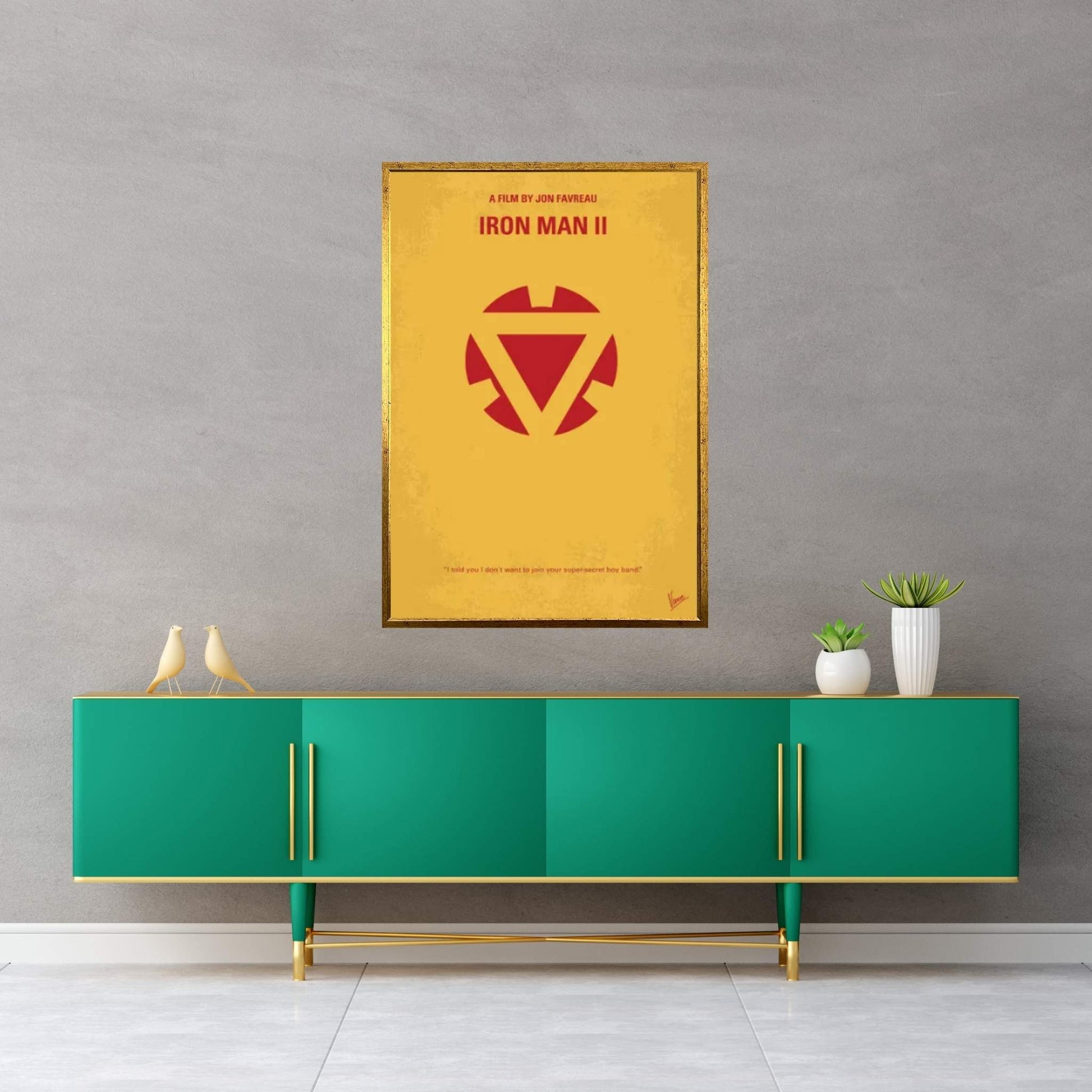 Iron Man 2 Poster Canvas Wall Art - Y Canvas