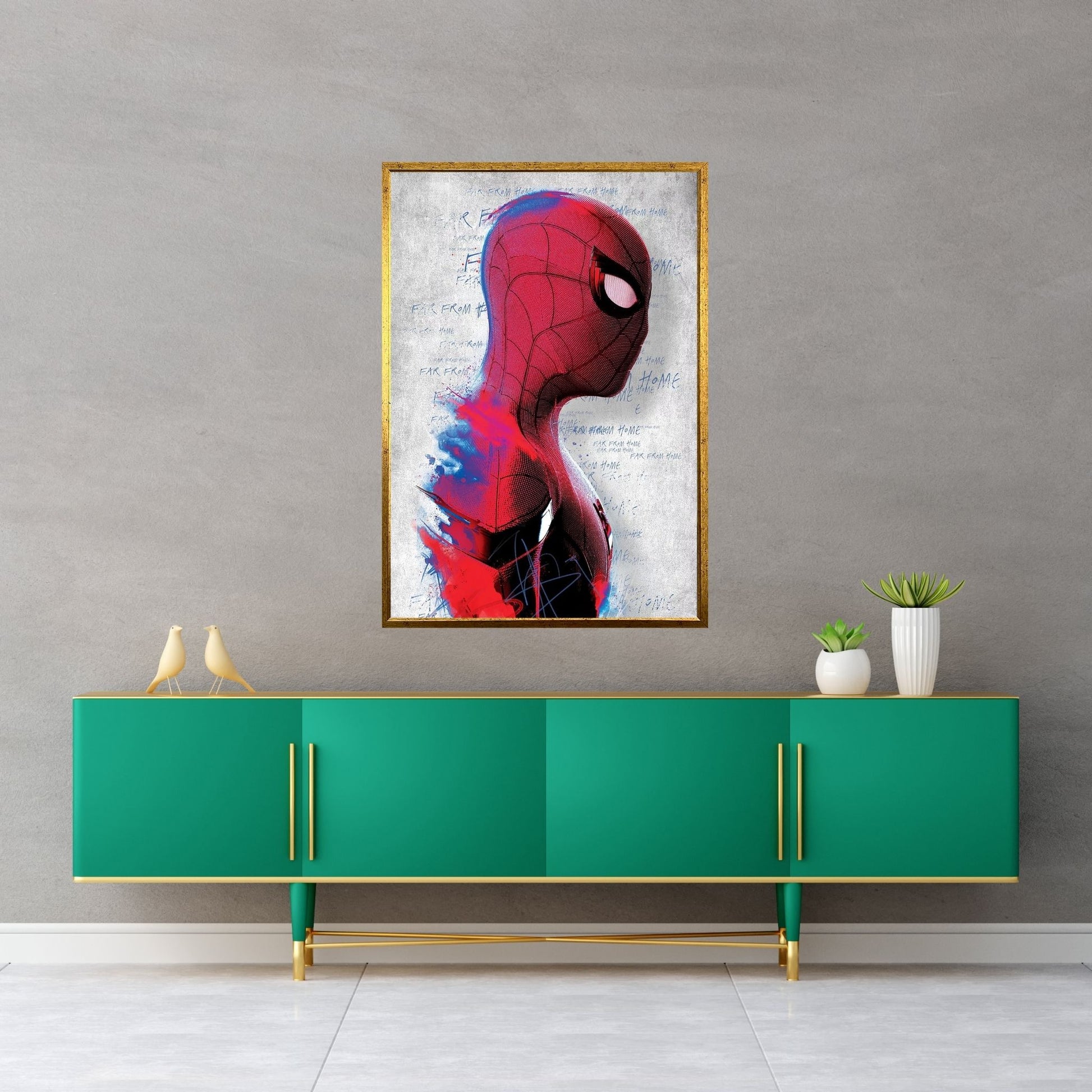 Spiderman Canvas Wall Art - Y Canvas