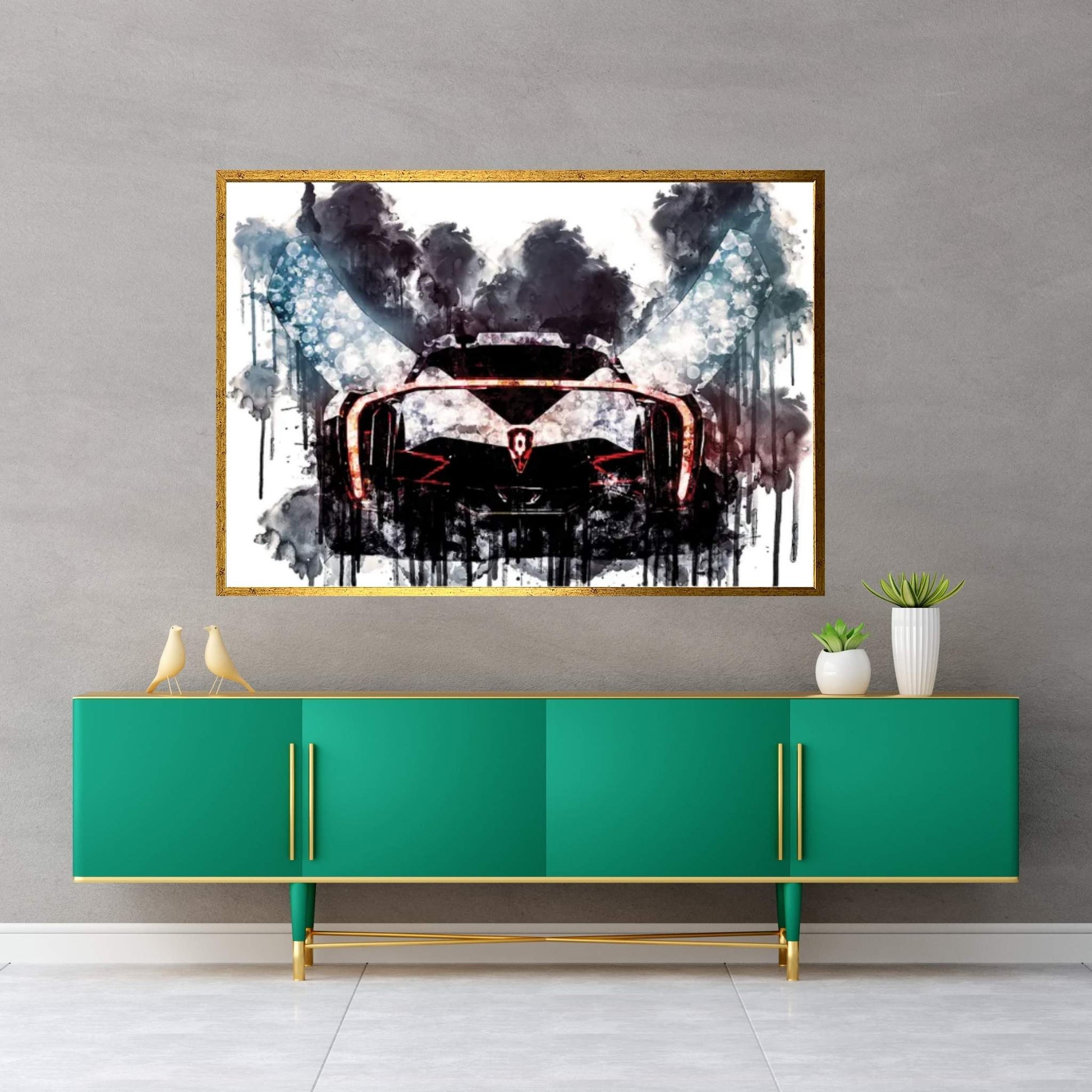 2017 Vanda Electrics Dendrobium Vehicle CCCV Canvas Wall Art - Y Canvas