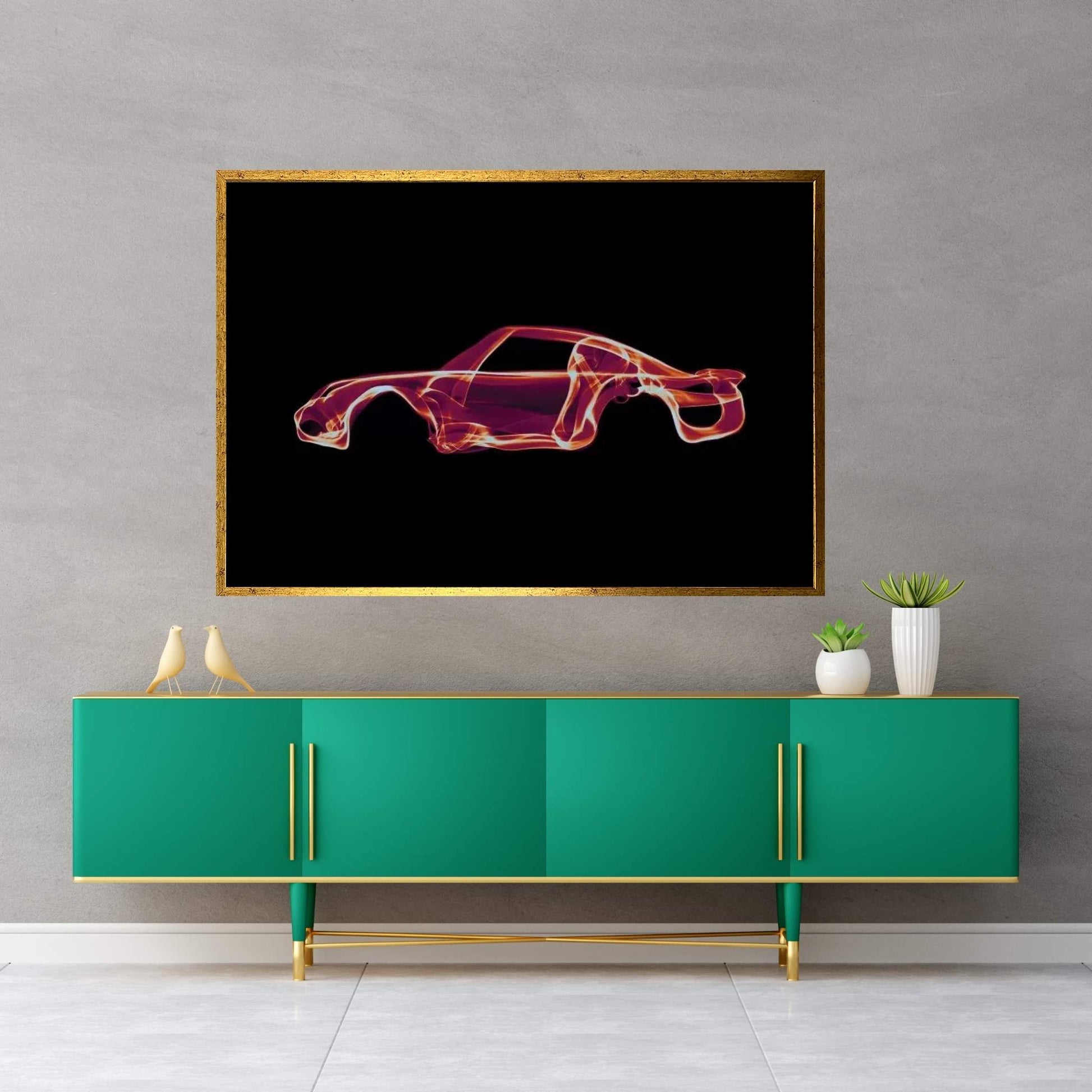 Porsche 959 Canvas Wall Art - Y Canvas