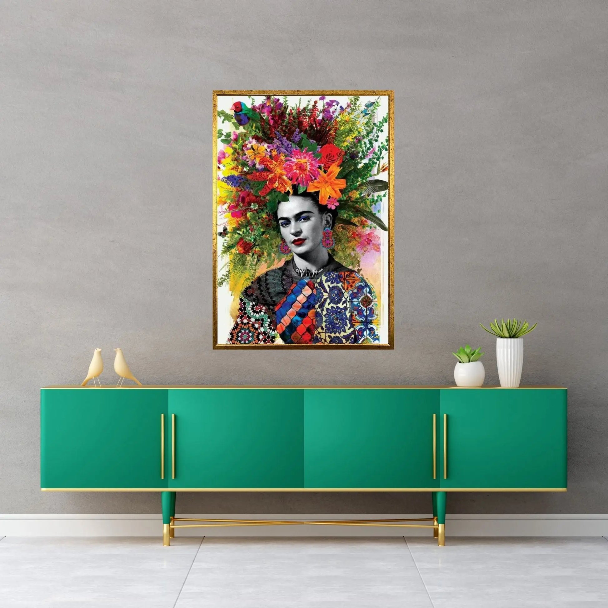 Gitana Frida Canvas Wall Art - Y Canvas