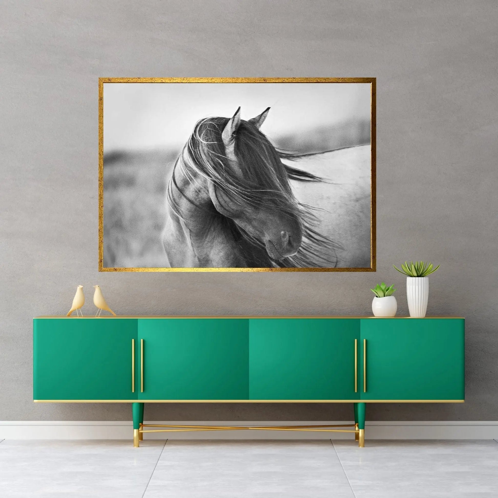 Fierce Grace Canvas Wall Art - Y Canvas