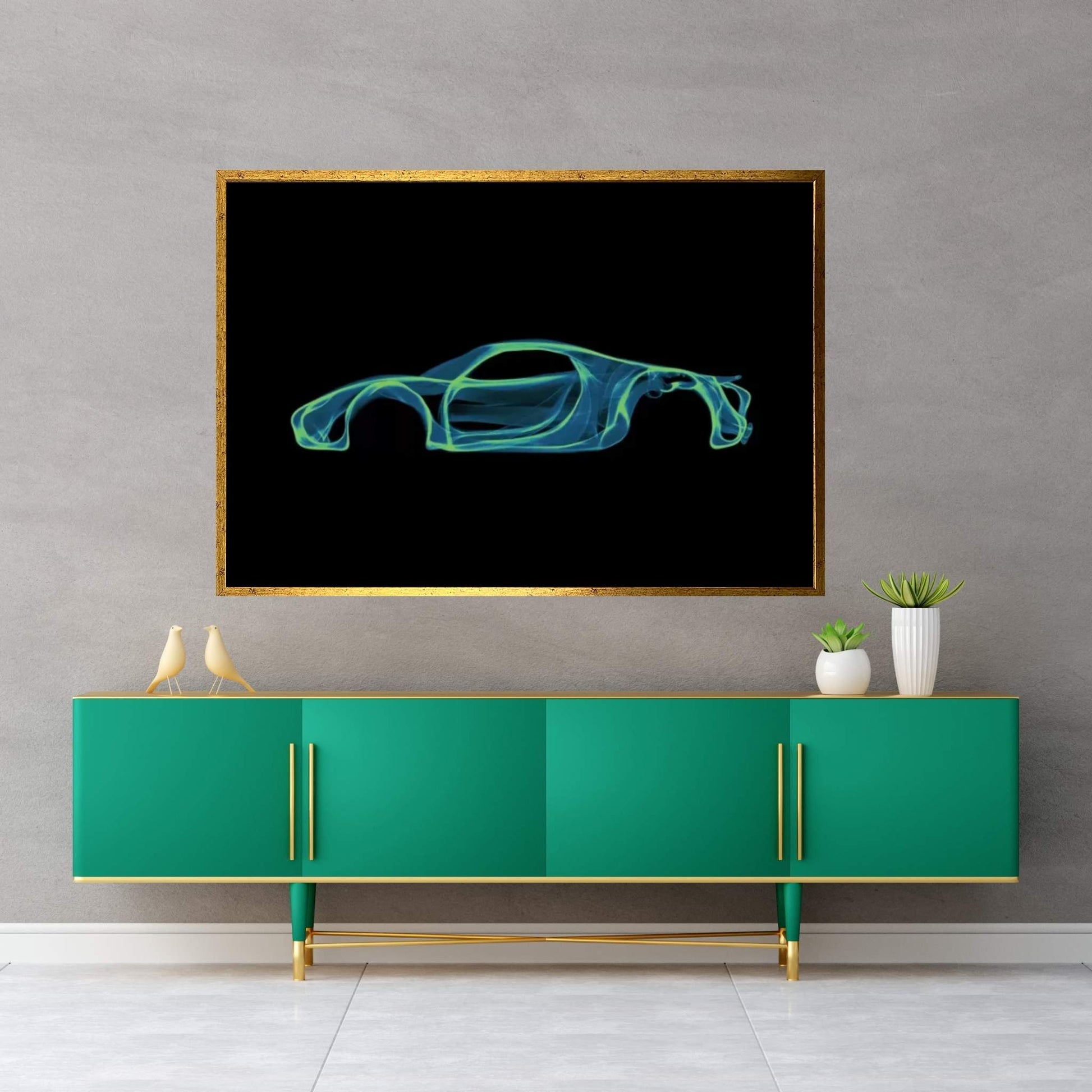 Porsche 918 Spyder Canvas Wall Art - Y Canvas