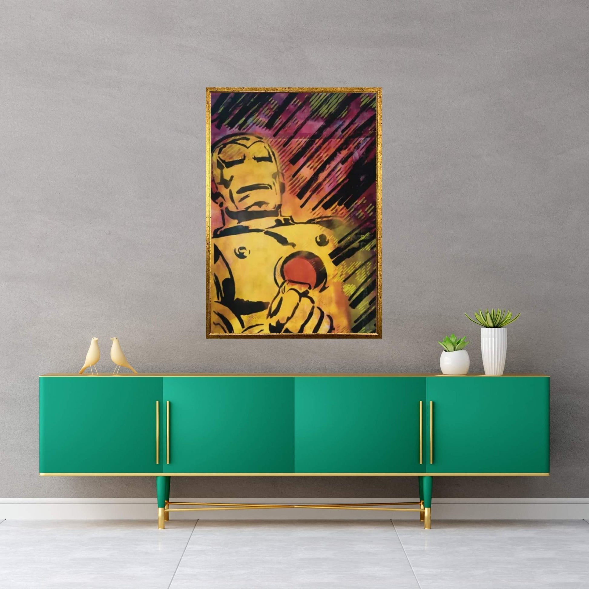 Anger Canvas Wall Art - Y Canvas