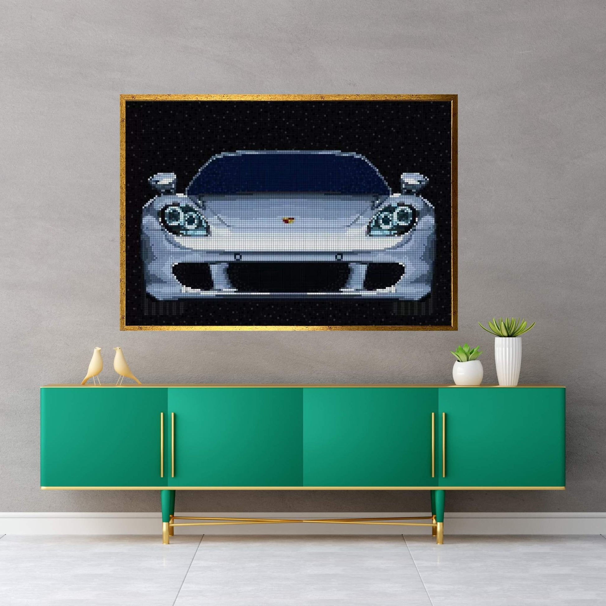 Carrera GT Canvas Wall Art - Y Canvas