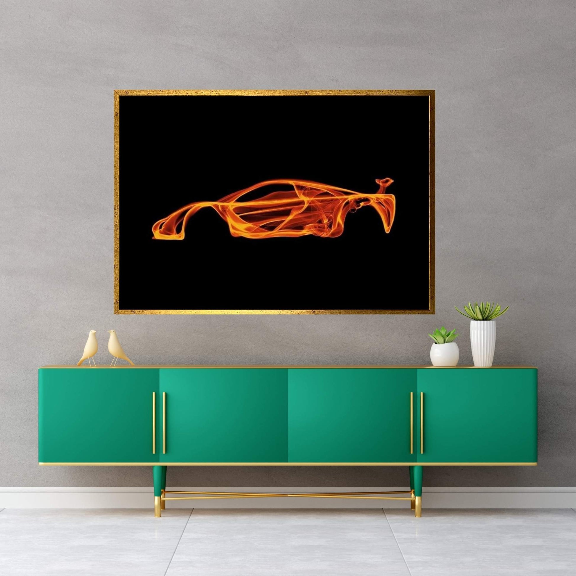 McLaren F1 Canvas Wall Art - Y Canvas