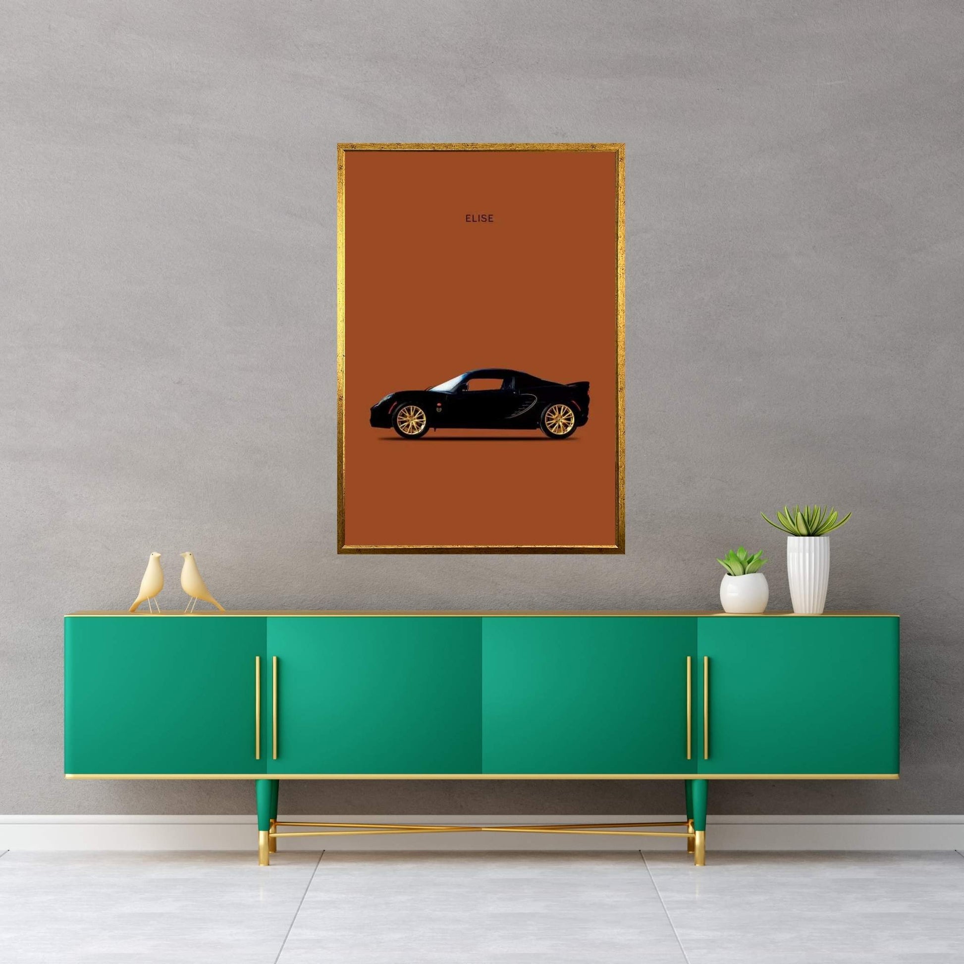 Lotus Elise Type 72-D Canvas Wall Art - Y Canvas