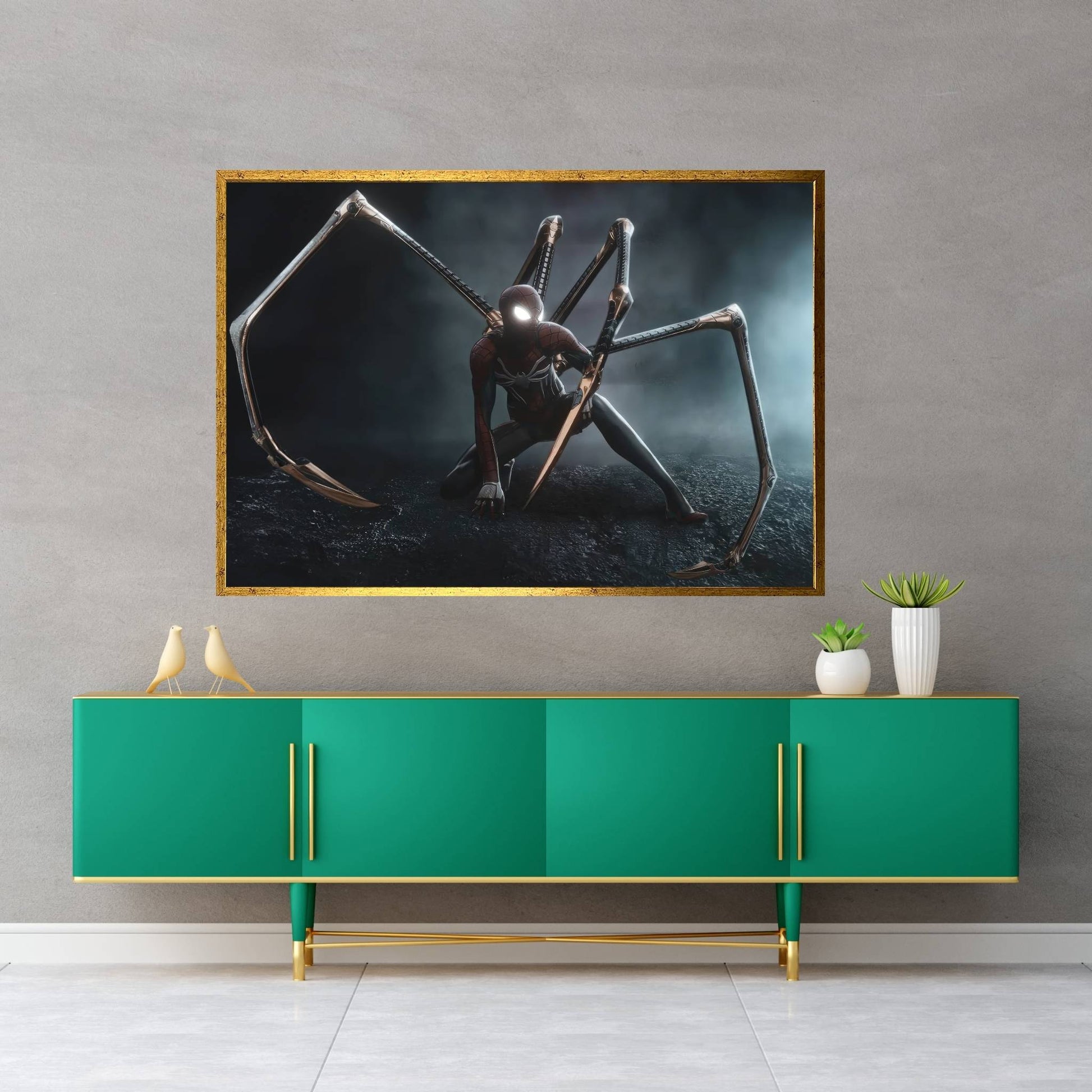 Spiderman Canvas Wall Art - Y Canvas