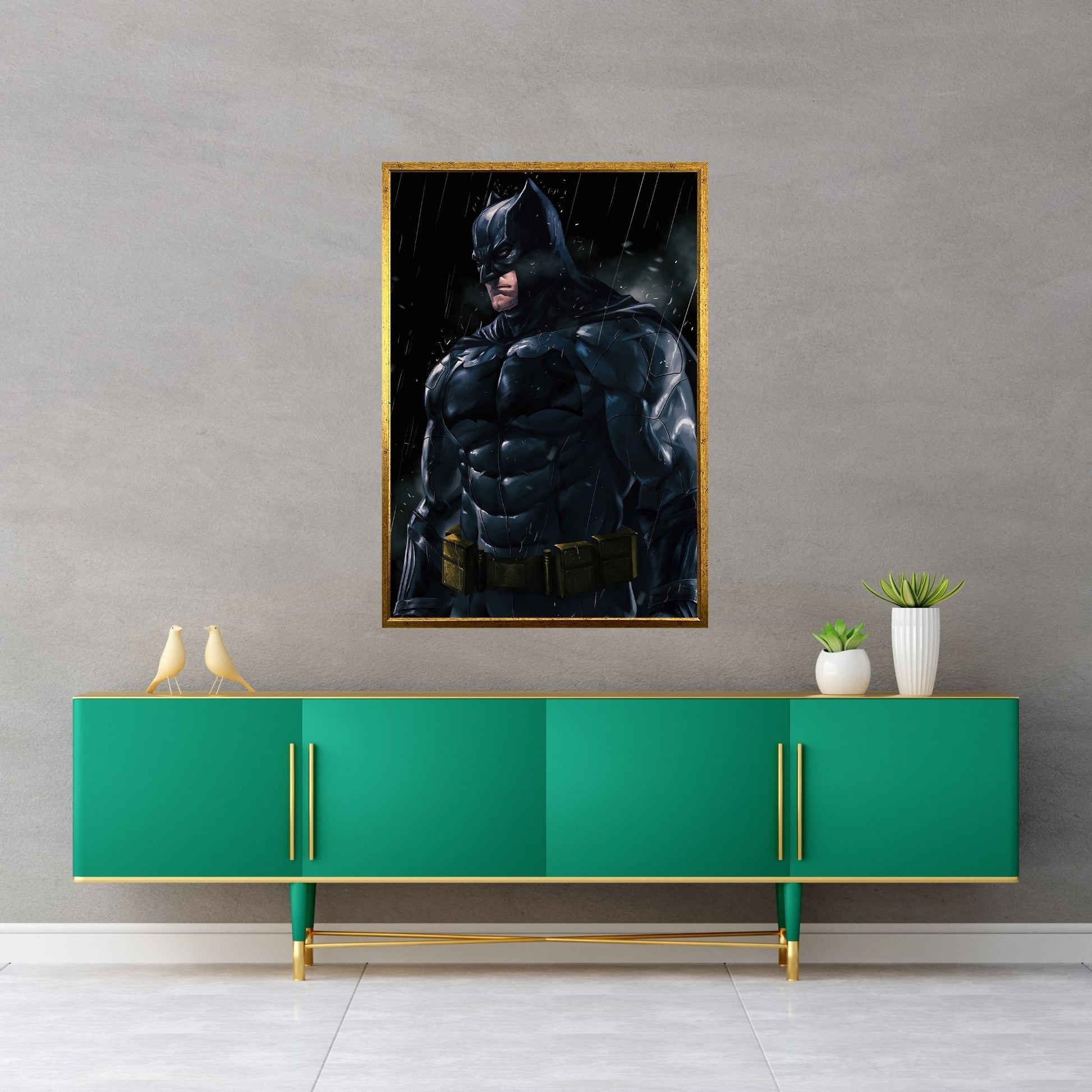 Batman Canvas Wall Art - Y Canvas