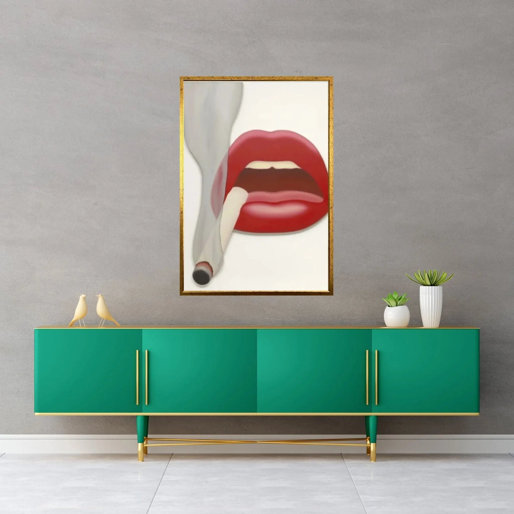 Tom Wesselmann Pop Art Modern Art Canvas Wall Art Poster Print - Painting Reproduction Print - Y Canvas