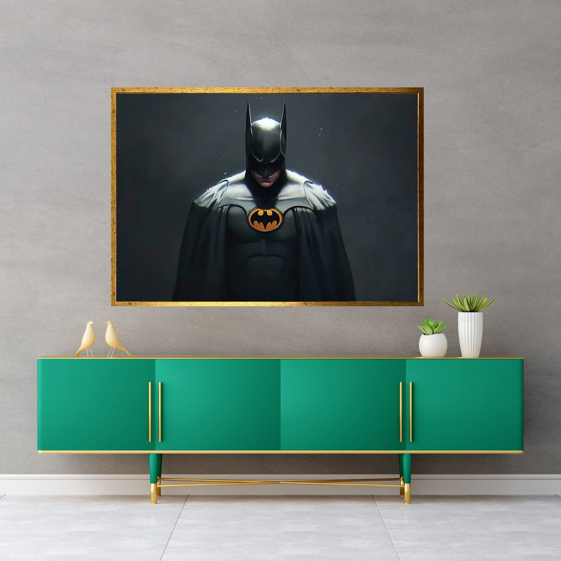 Batman Canvas Wall Art - Y Canvas