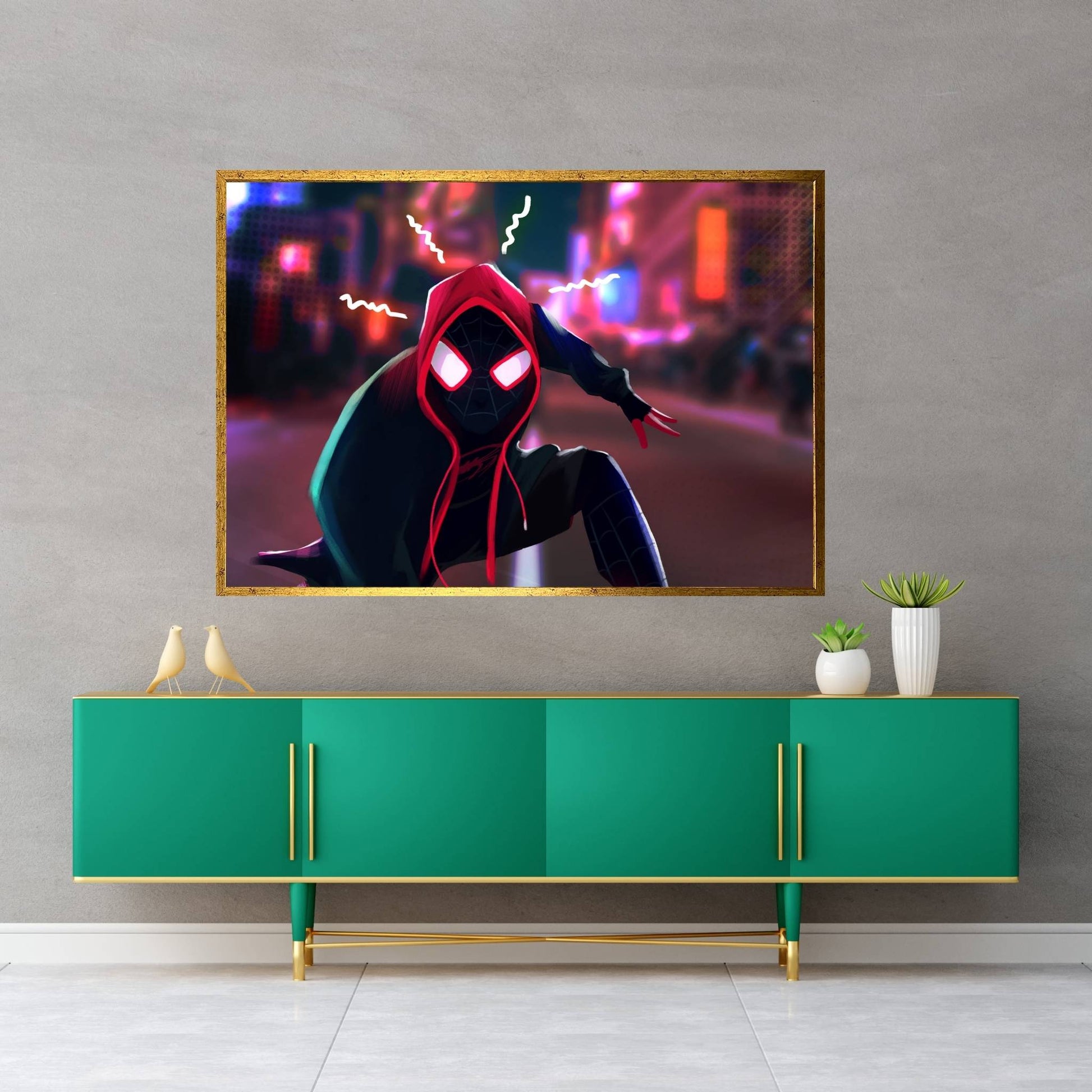 Spiderman Canvas Wall Art - Y Canvas