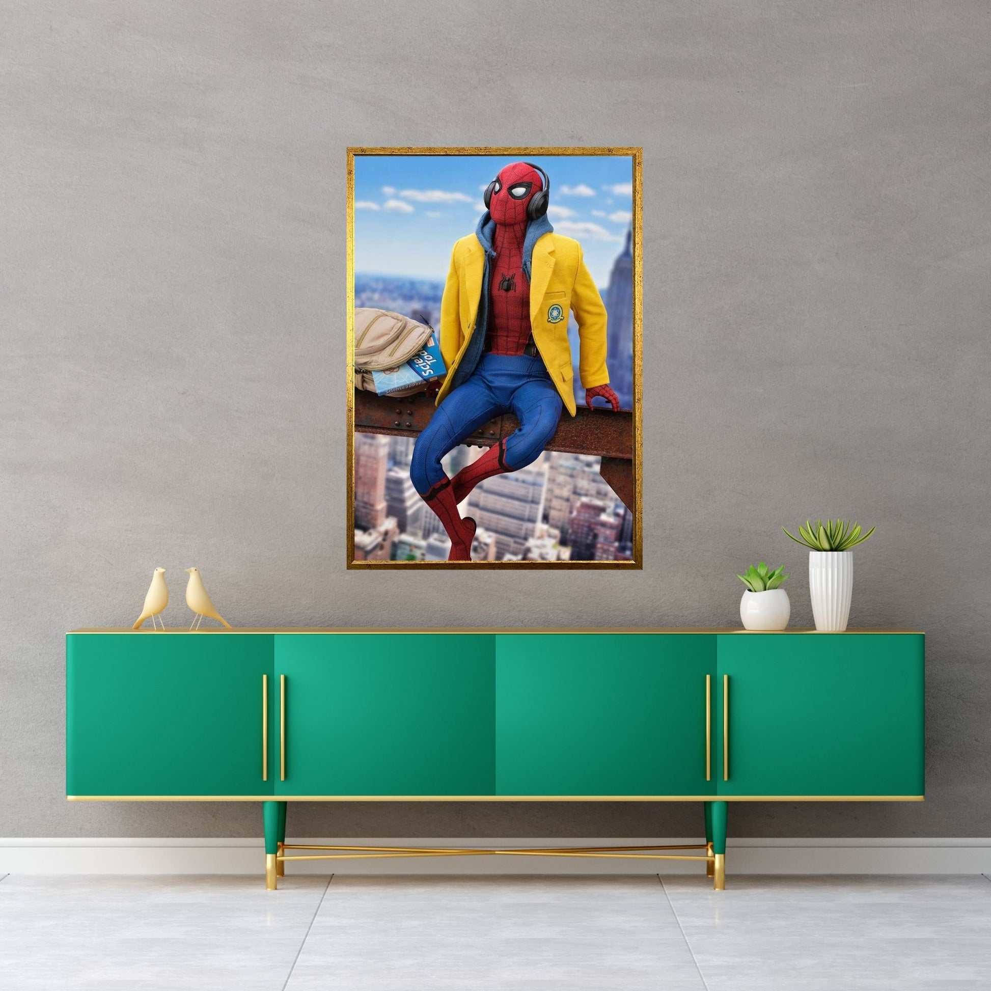 Spiderman Canvas Wall Art - Y Canvas