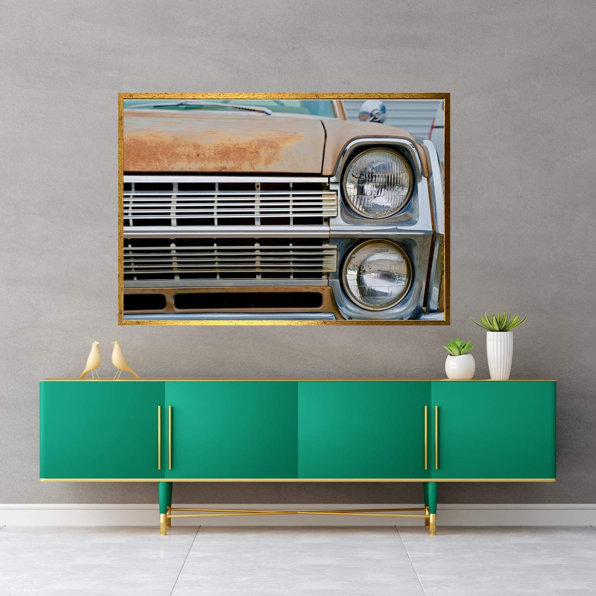 Ambassador Front Grill Canvas Wall Art - Y Canvas