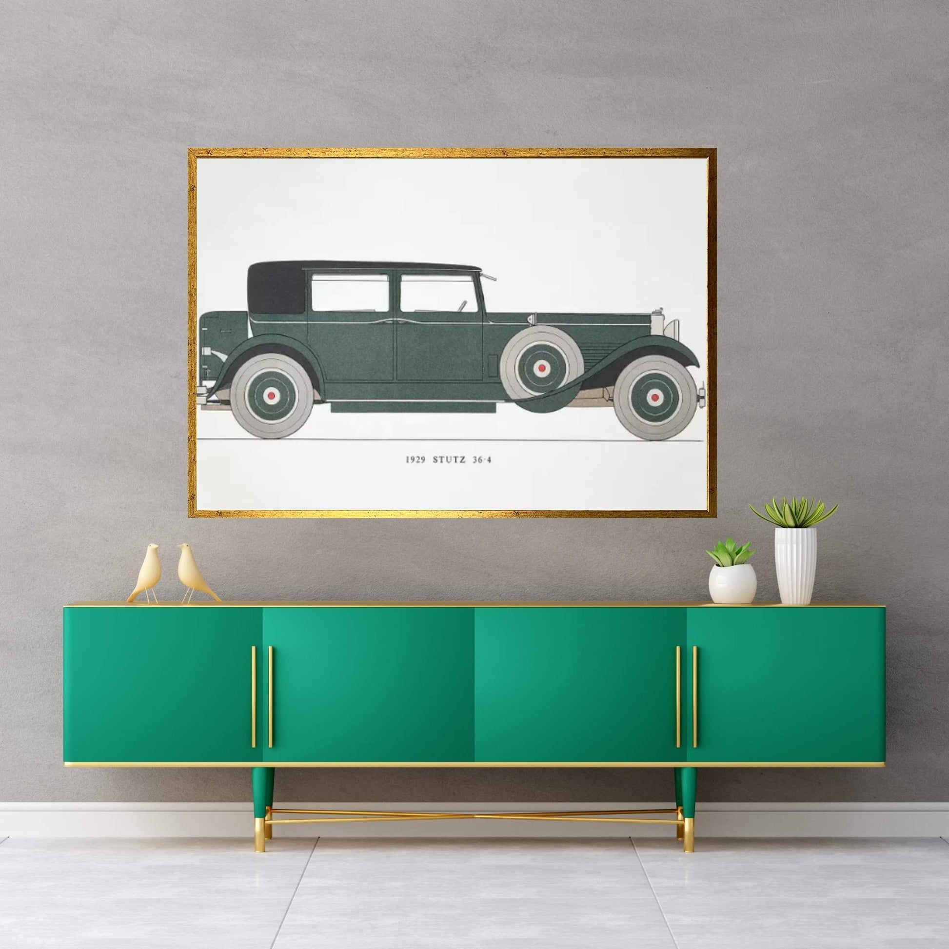 Automobile: Stutz, 1929 Canvas Wall Art - Y Canvas