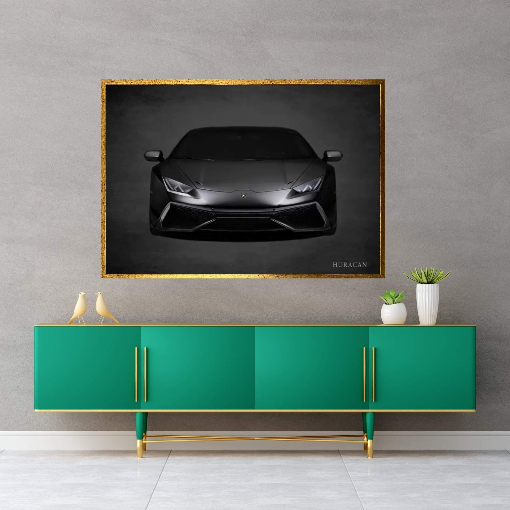 Lamborghini Huracán Canvas Wall Art - Y Canvas