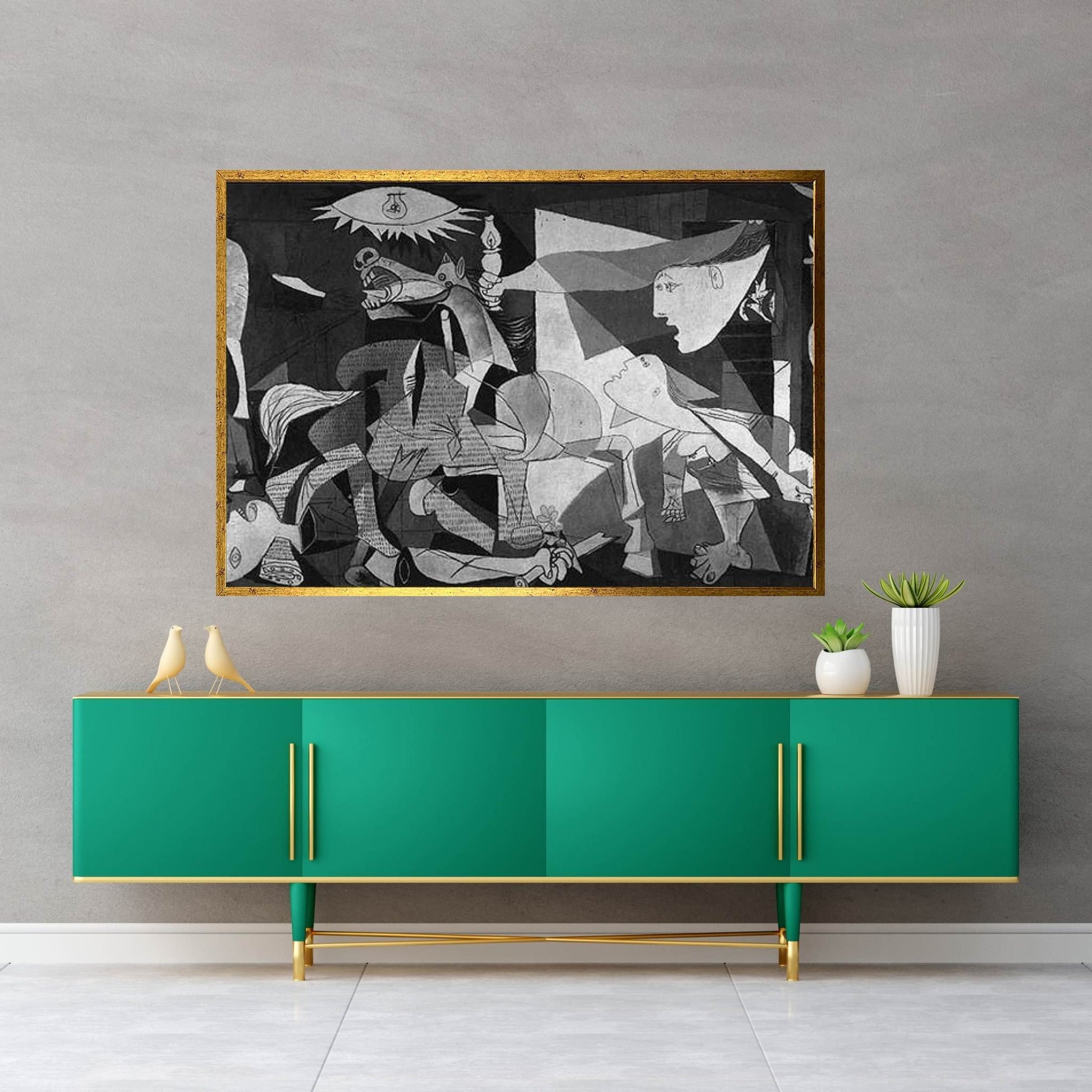 Guernica Canvas Wall Art - Y Canvas