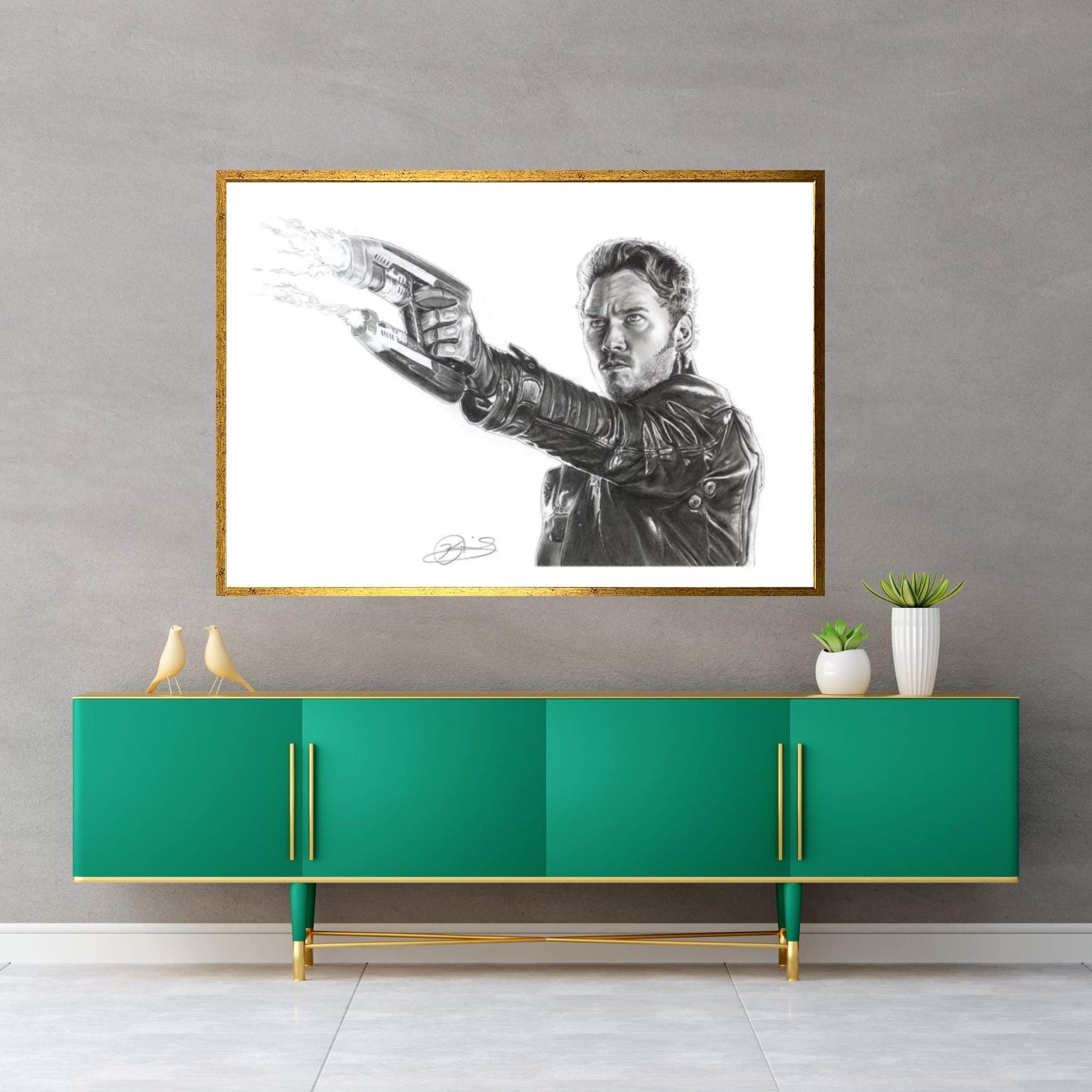 Peter Quill Canvas Wall Art - Y Canvas